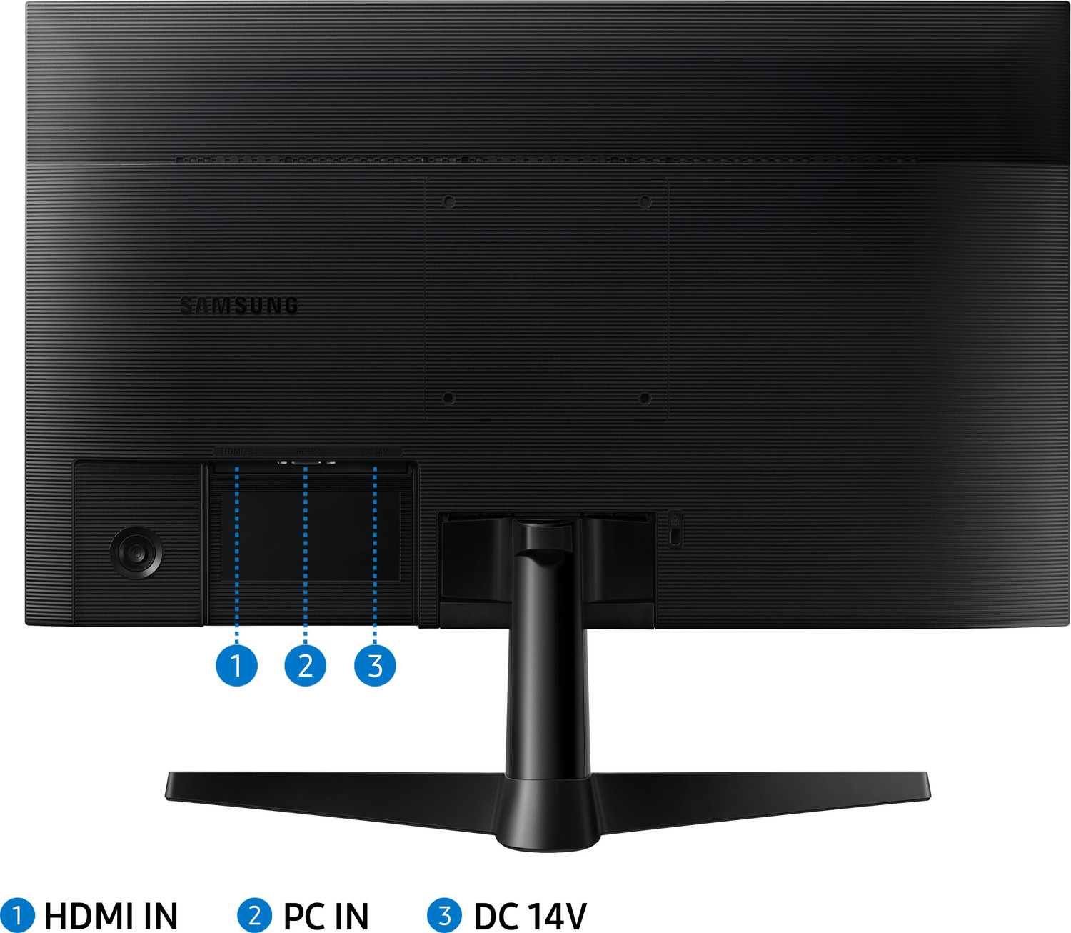 Image of Samsung S3 60.96 cm (24 inch) Full HD LED Backlit VA Panel Monitor (LS24F330EAWXXL)