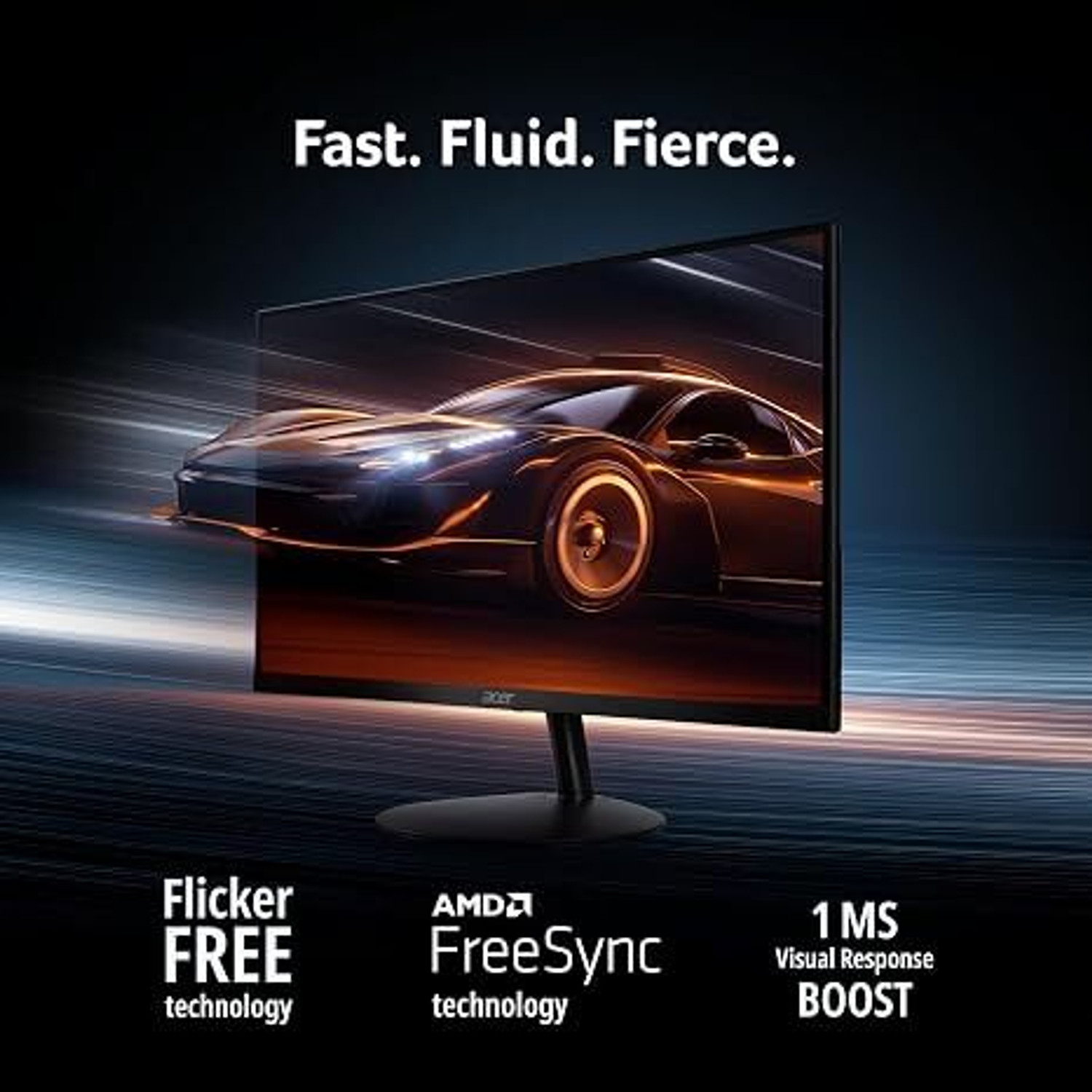 Image of Acer SA242Y E 60.45 cm (24 inch) Full HD LED Backlit IPS Panel Monitor (SA242Y E)