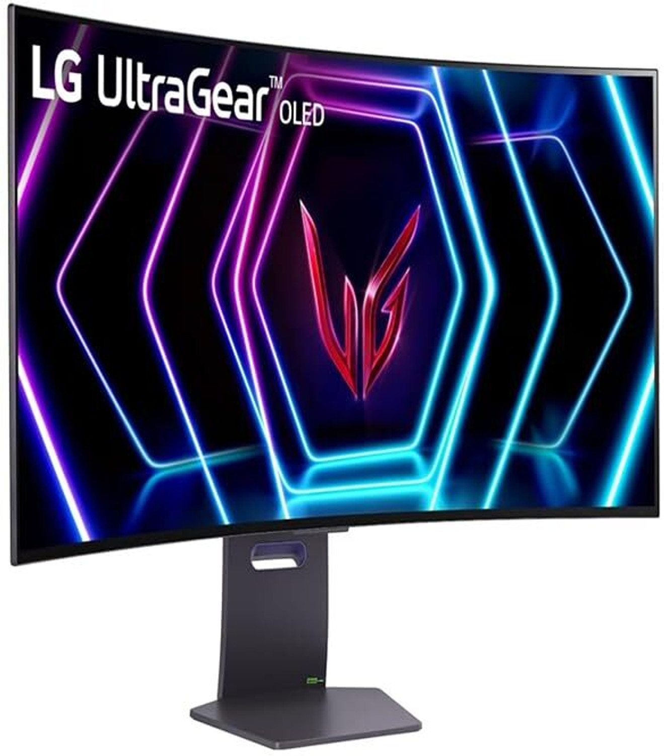 Image of LG UltraGear 99.06 cm (39 inch) Curved UWQHD LED Backlit OLED Panel with 800R Curvature, 1.5M:1 Contrast Ratio, HDR True Black 400, AMD Free Sync Compatible, Height /Tilt /Swivel Stand Gaming Monitor (39GS95QE-BB.ATRLMUN)