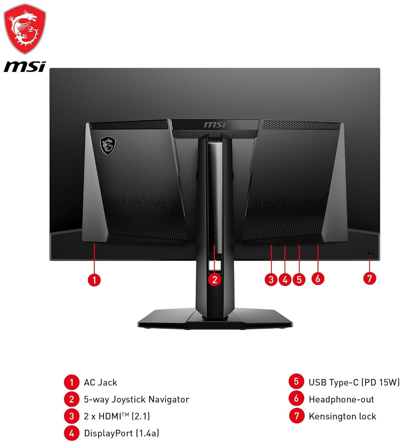 Image of MSI MAG Series 80.01 cm (32 inch) 4K Ultra HD OLED Panel Gaming Monitor (MAG321UPX QD OLED)