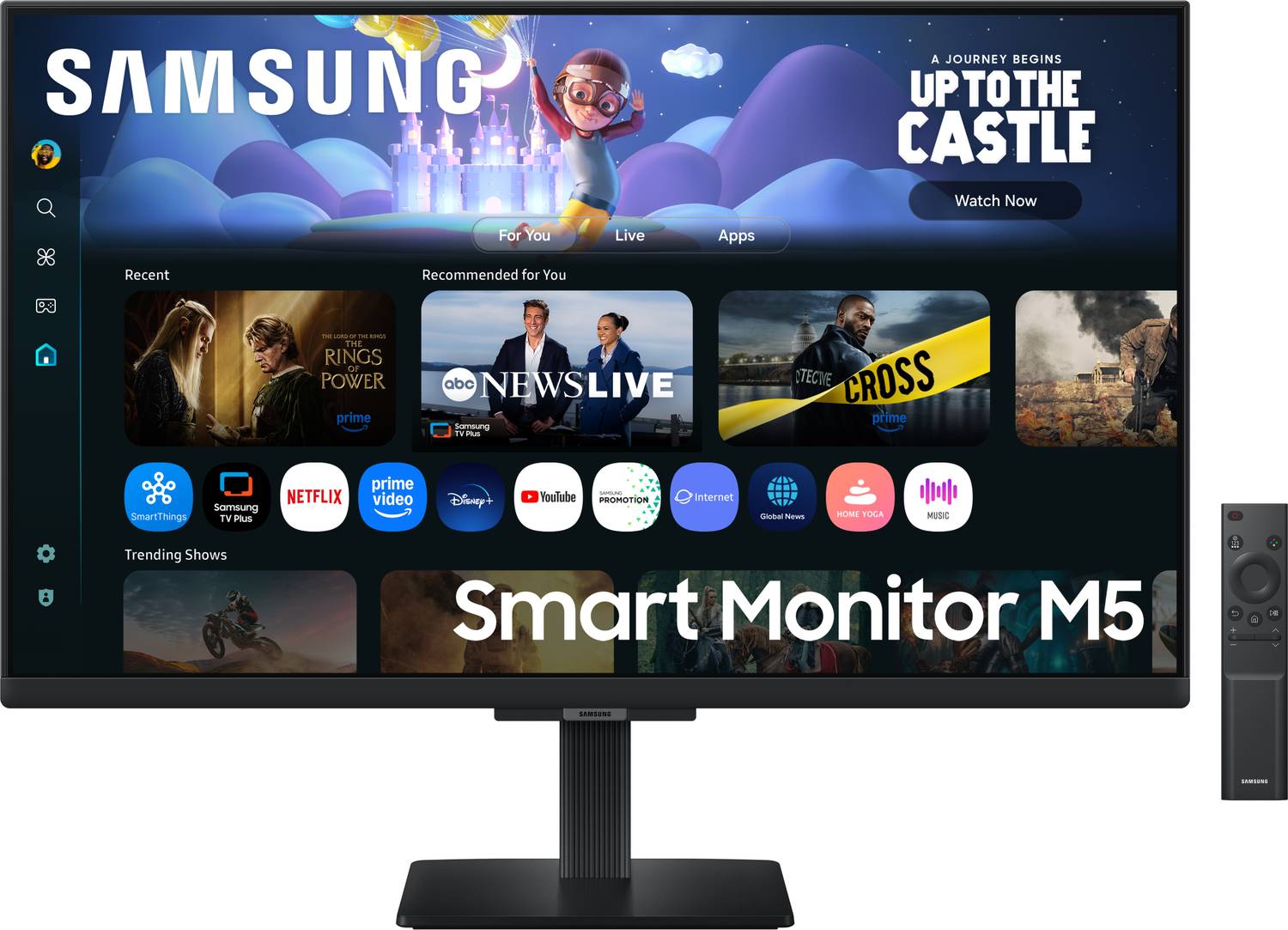 Samsung M5 68.58 cm (27 inch) Full HD LED Backlit IPS Panel with