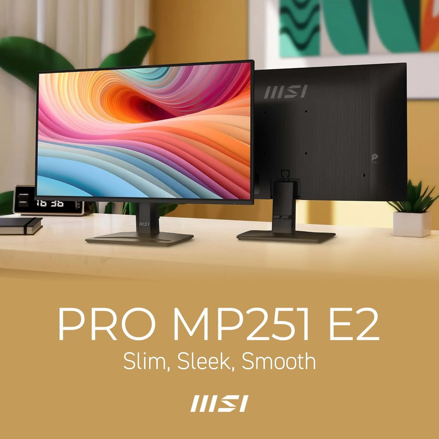 Image of MSI 62.23 cm (25 inch) Full HD IPS Panel Monitor (PROMP251E2)