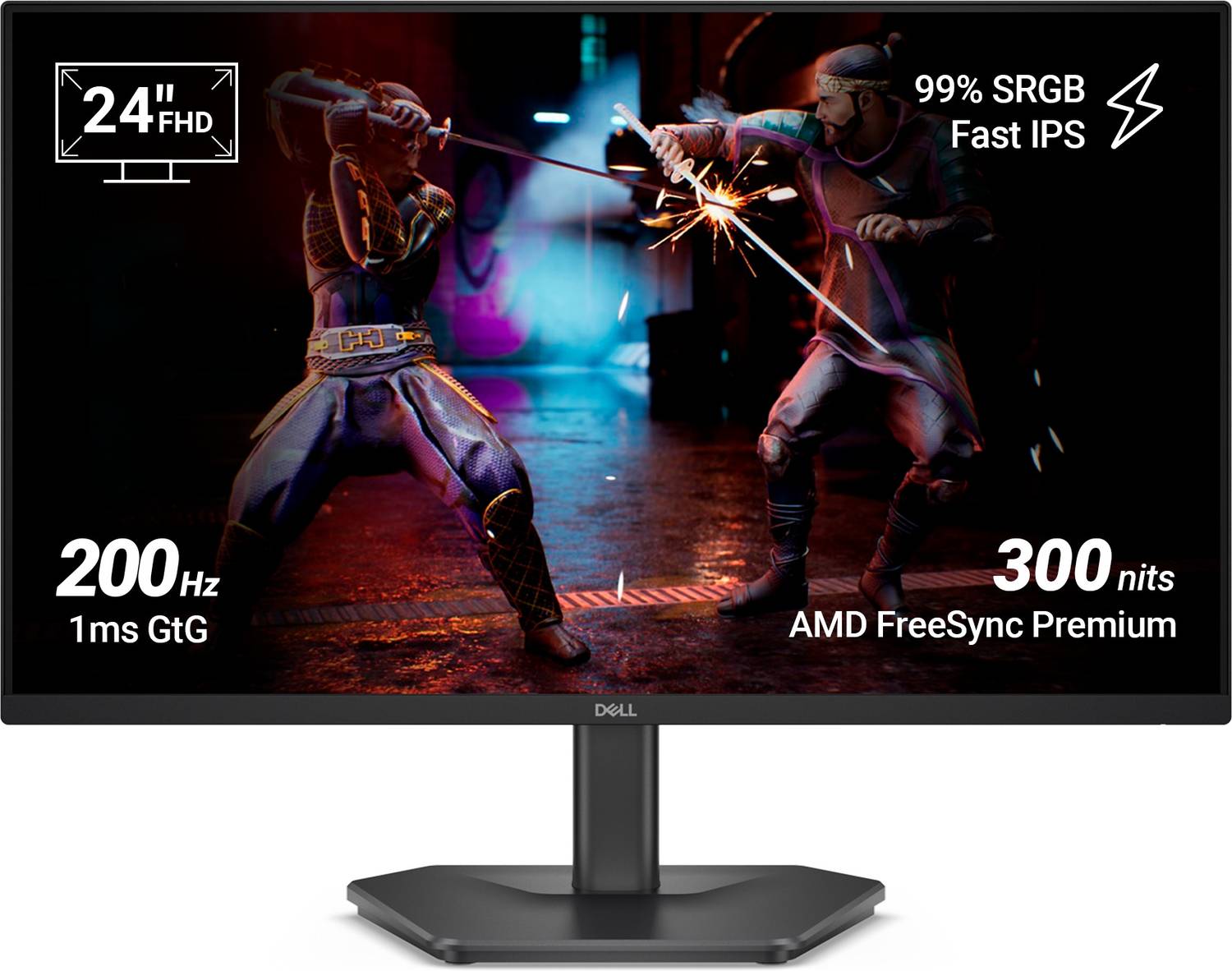 DELL SE Series 60.96 cm (24 inch) Full HD IPS Panel with HDR 10,