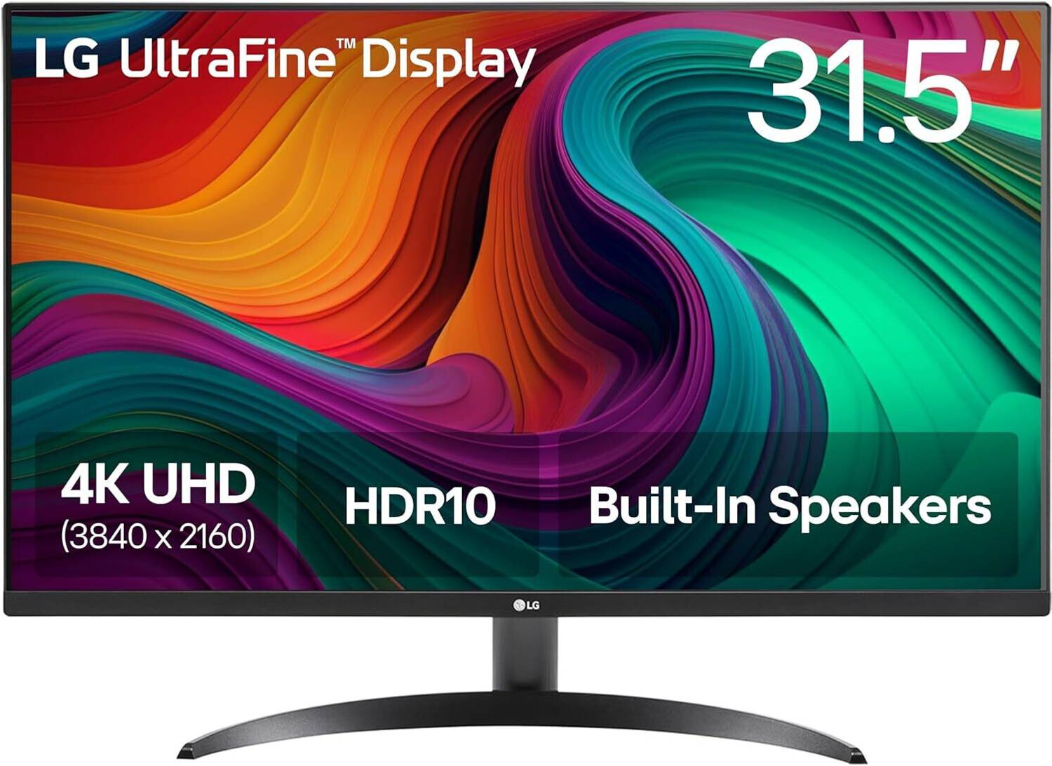 LG ULTRAFINE 81.28 cm (32 inch) 4K Ultra HD LED Backlit VA Panel Monitor (32UR500K-(3840x2160),HDR10,90% DCI-P3(CIE1976),HDMIx2,DisplayPort,Inbuilt Spk.)