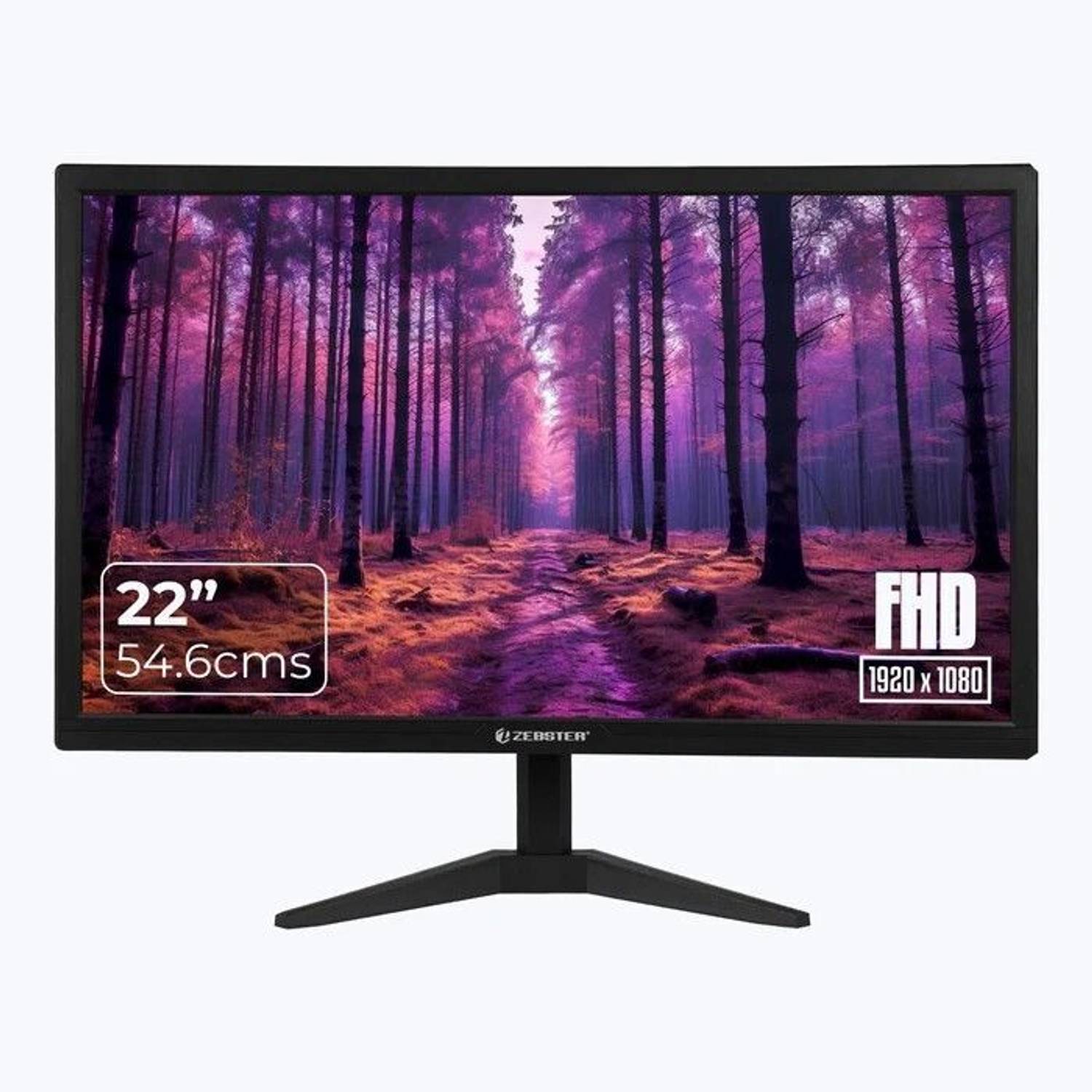 ZEBRONICS ZEBESTER A/Z SERIES FHD ZEB-A22FHD 55.88 cm (22 inch) F