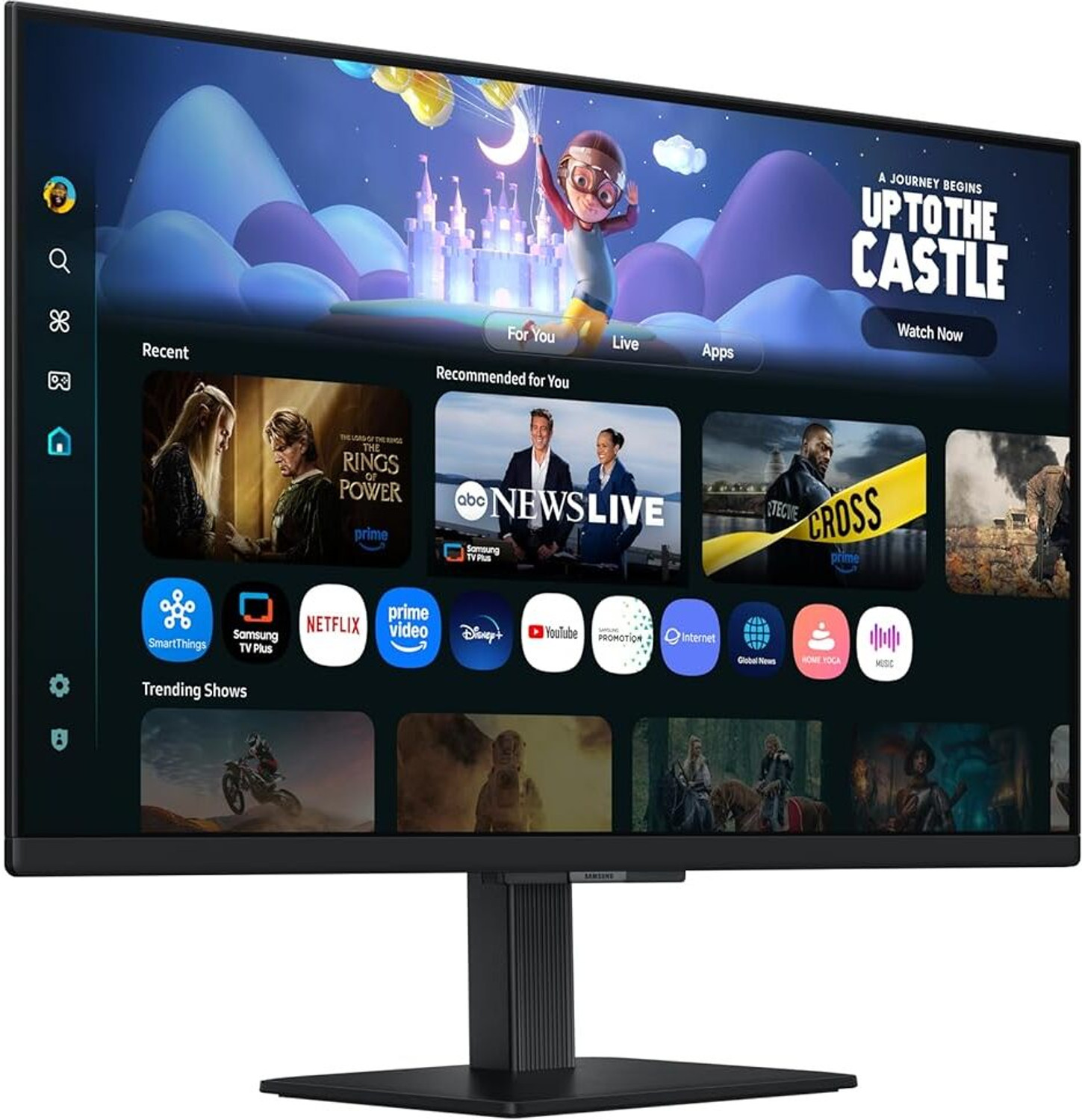 Image of Samsung 68.58 cm (27 inch) 4K Ultra HD IPS Panel Monitor (LS27FM500EWXXL)