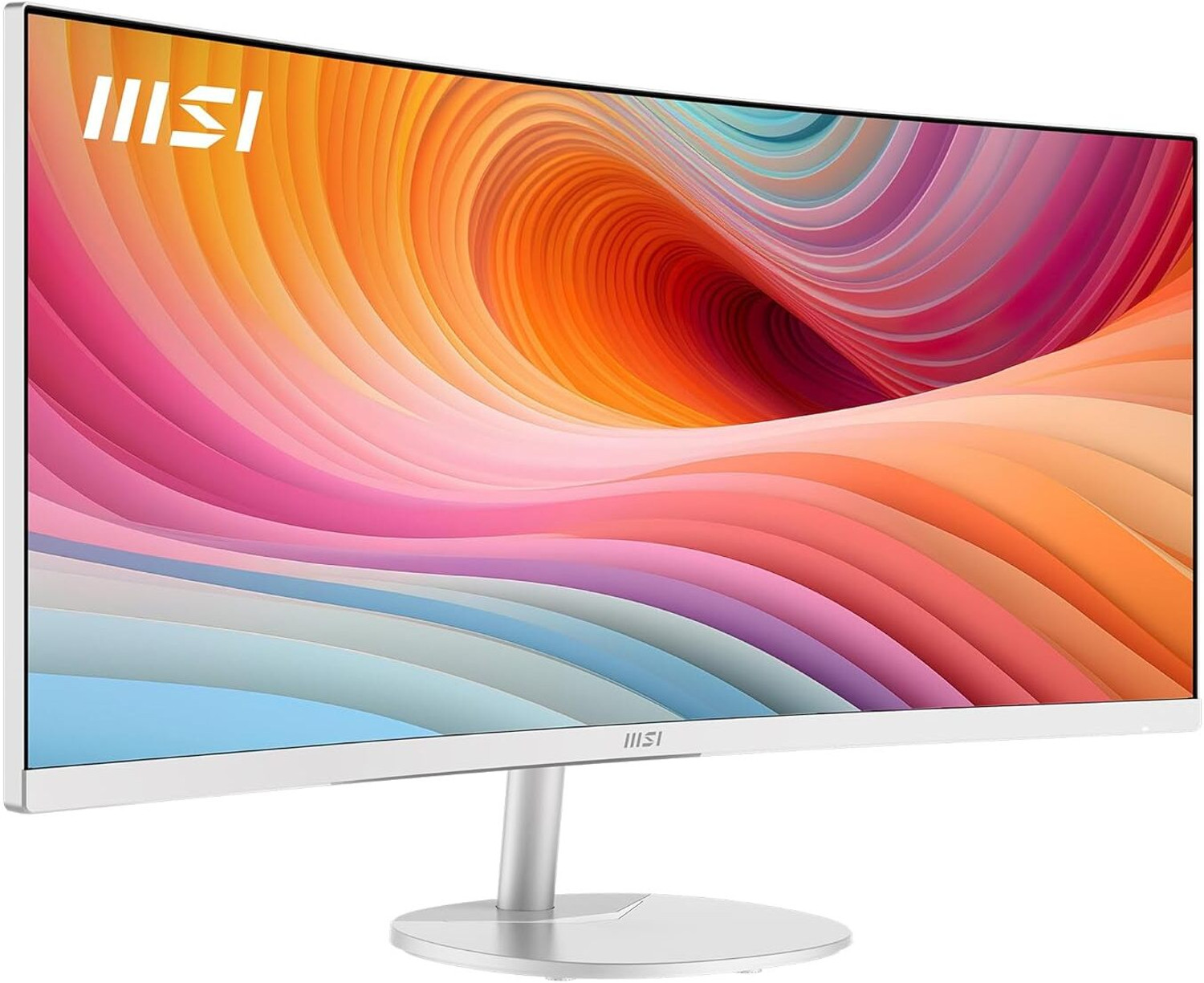 Image of MSI 86.36 cm (34 inch) Curved UWQHD VA Panel Monitor (PRO MP341CQW E12)