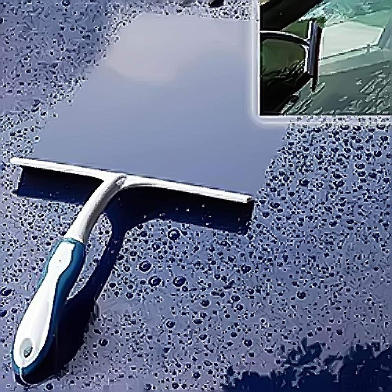 Image of DEZIINE Glass and Kitchen Wiper Cleaning Wipe - Set of 1. Dust Mop