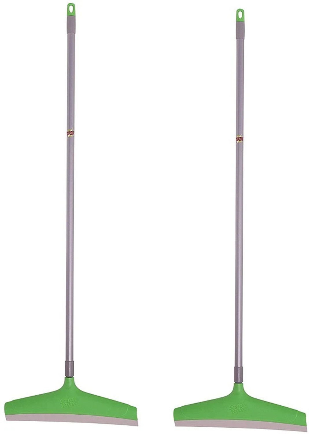 Image of Scotch-Brite Long Squeegee Floor Wiper with Telescopic handle, Pack of 2 Floor Wiper