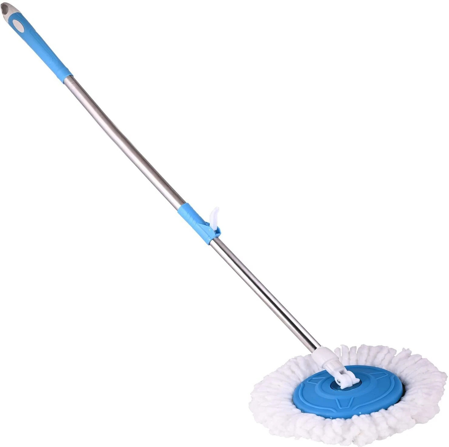 Image of Neha MOP STICK Mop Head and Rod (Blue, White)