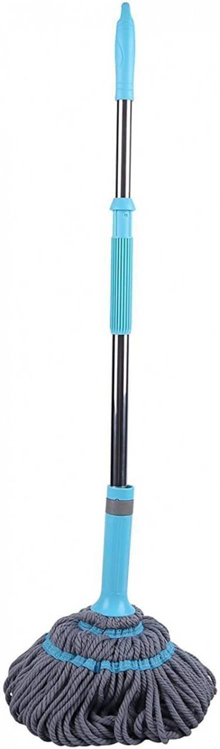 Image of MORDAK Twist Mop wiper Microfiber Twisting Mop Extendable Steel Handle Floor Wiper