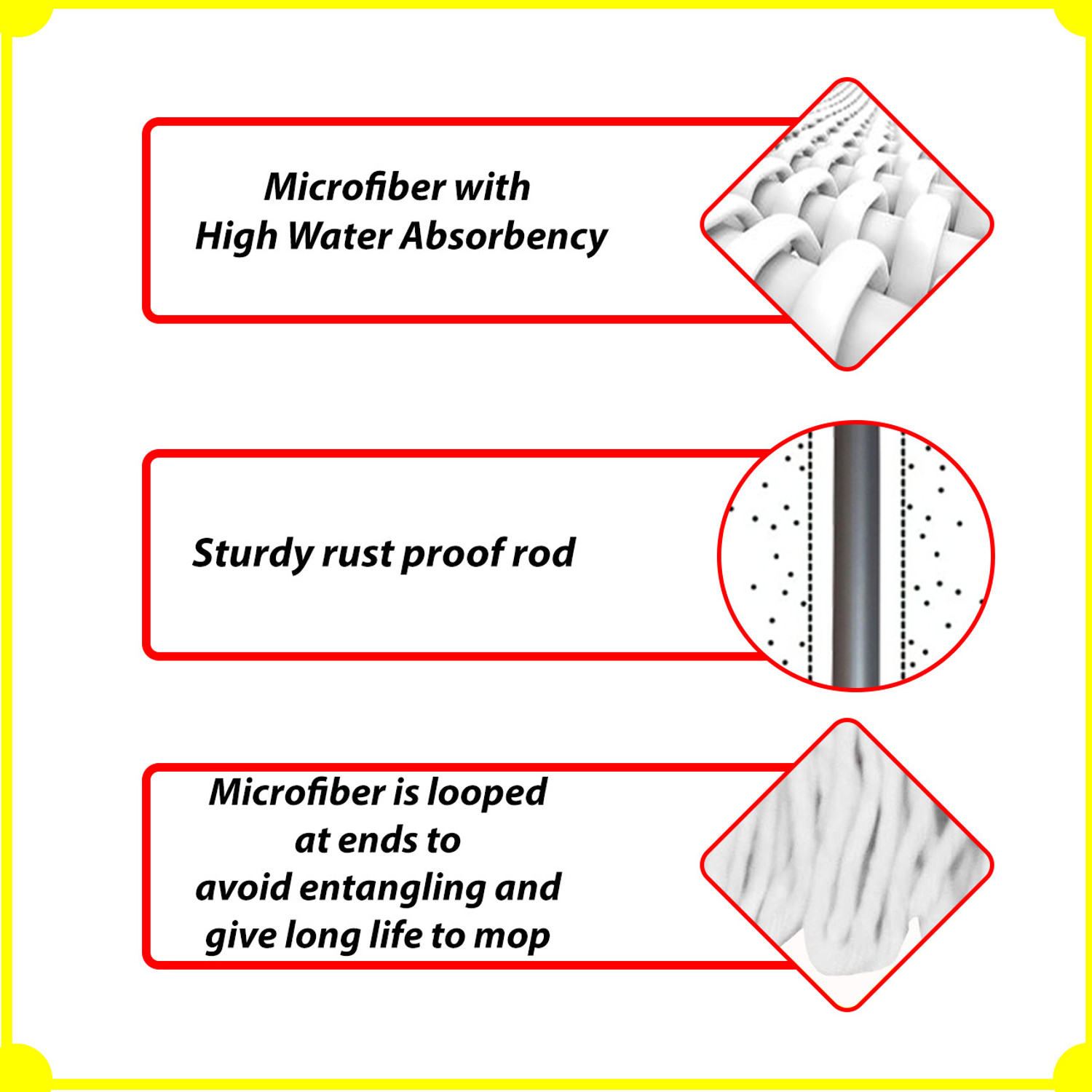 Image of HIC HIC Screw N Fit Mop YI-237 Wet & Dry Mop