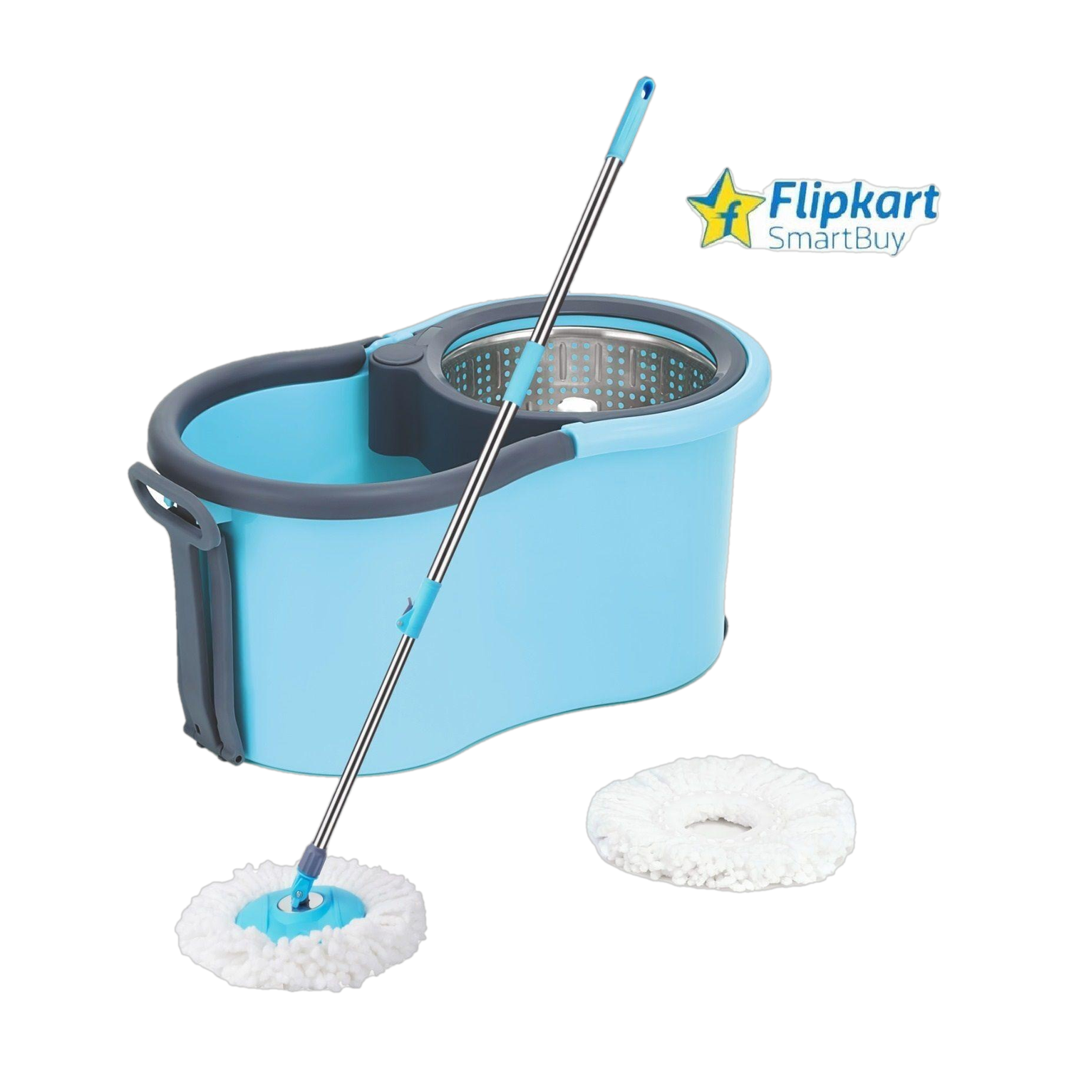 Flipkart SmartBuy Blue Microfiber Mop Set - Image 1