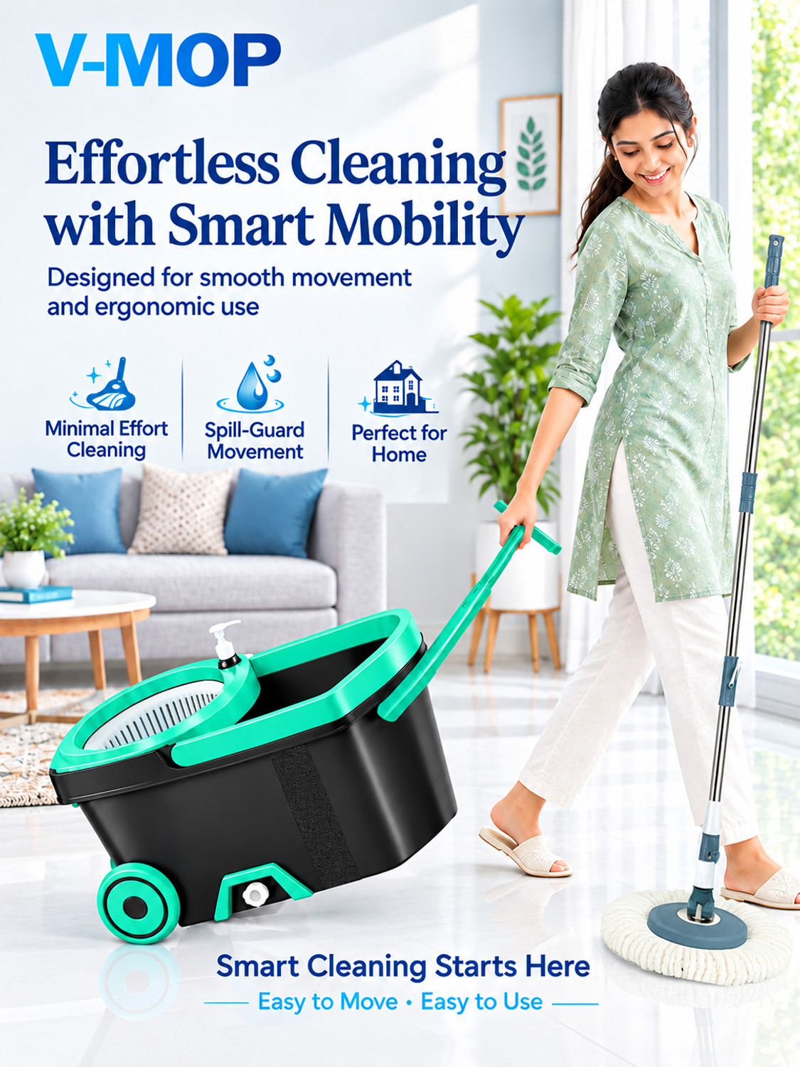 Image of V-MOP Wet & Dry Mop