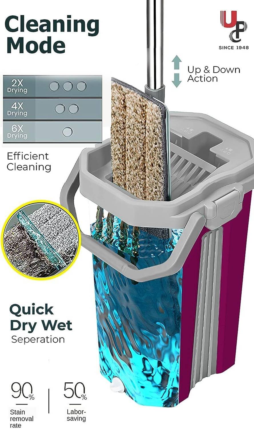 UPC 38cm Flat Mop with 360 Degree Rotating Head - Image 4