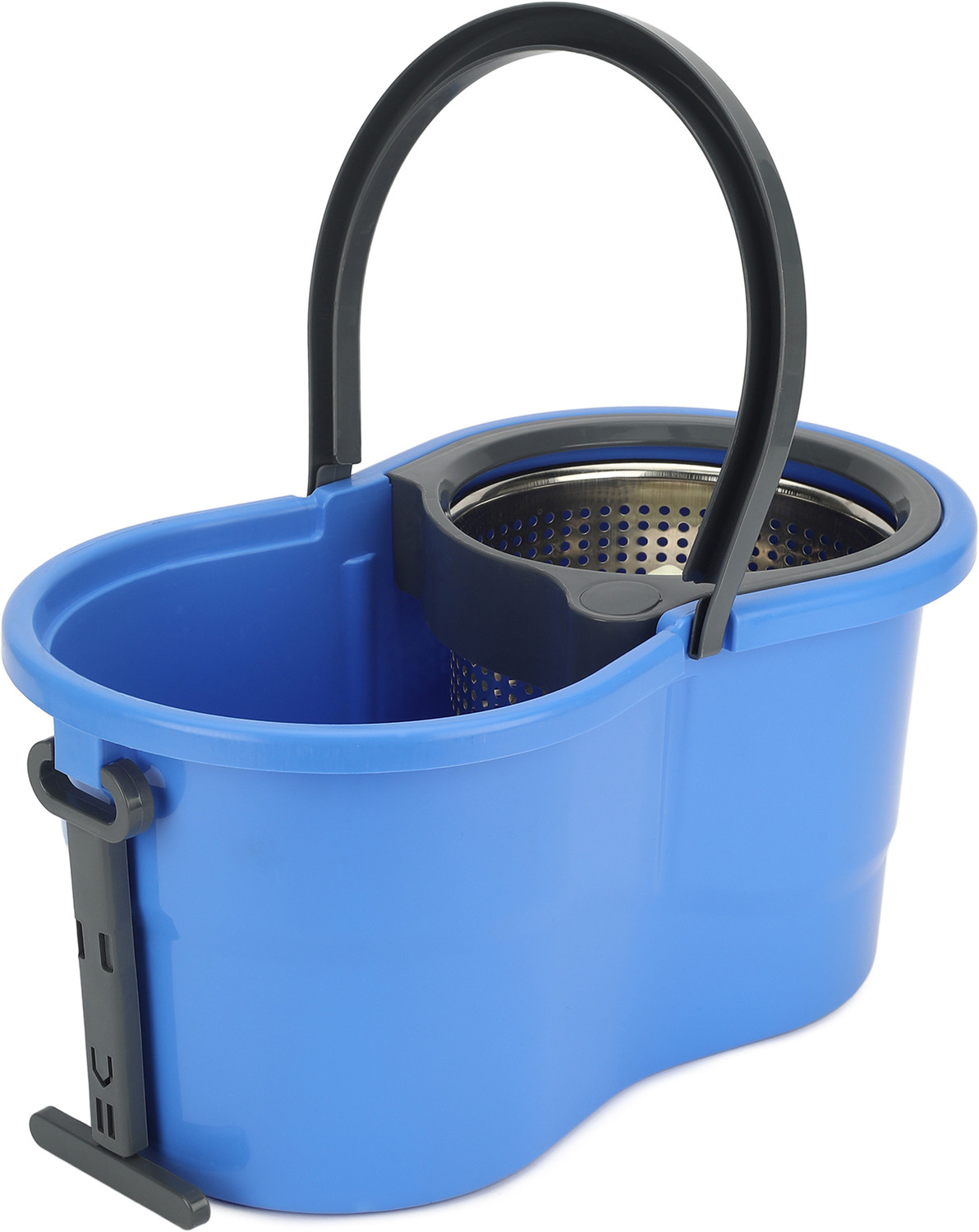 Image of Flipkart SmartBuy Spin Mop Pocha with Wheels,Puller Handle,Floor Cleaning 360,2 Refills,Big Size Mop Set