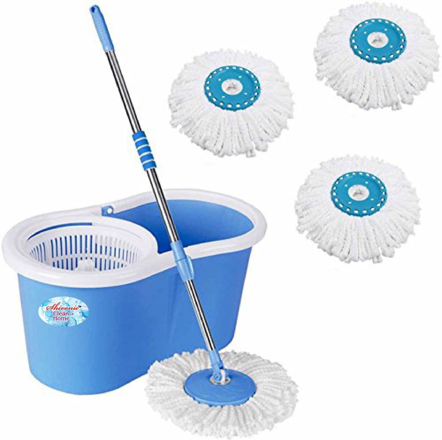 Shivonic Magic Dry Bucket Mop 360 Degree - Image 1