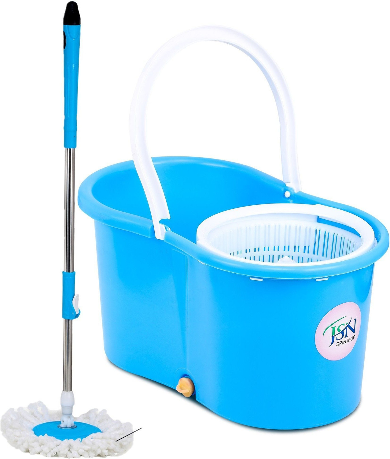 Image of JSN Magic Spin Bucket Mop With 1 Refill82 Mop Set