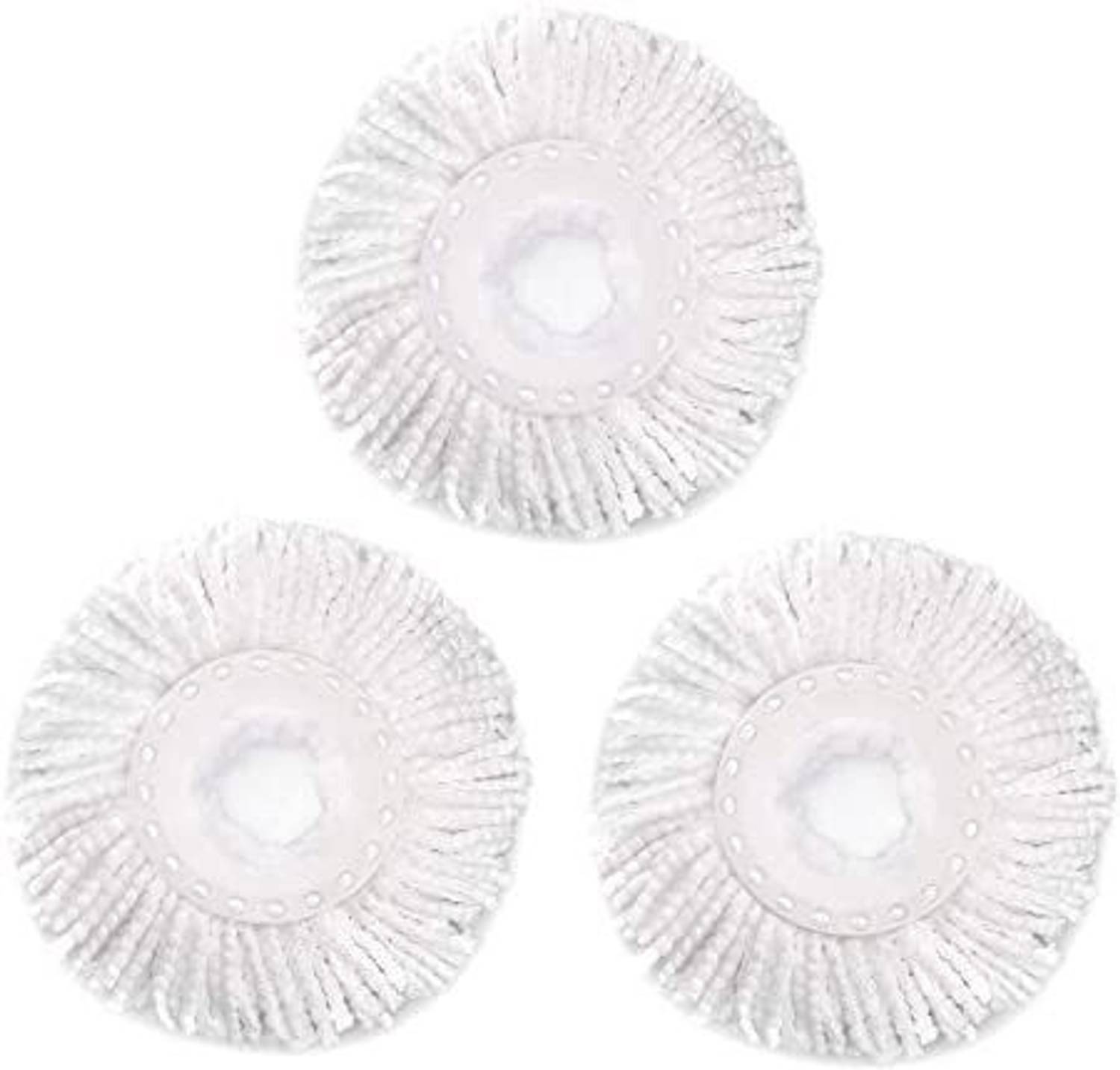 Aloud Creations Mop Refill, Easily Attachable Rotating Wet and Dry Mop Head