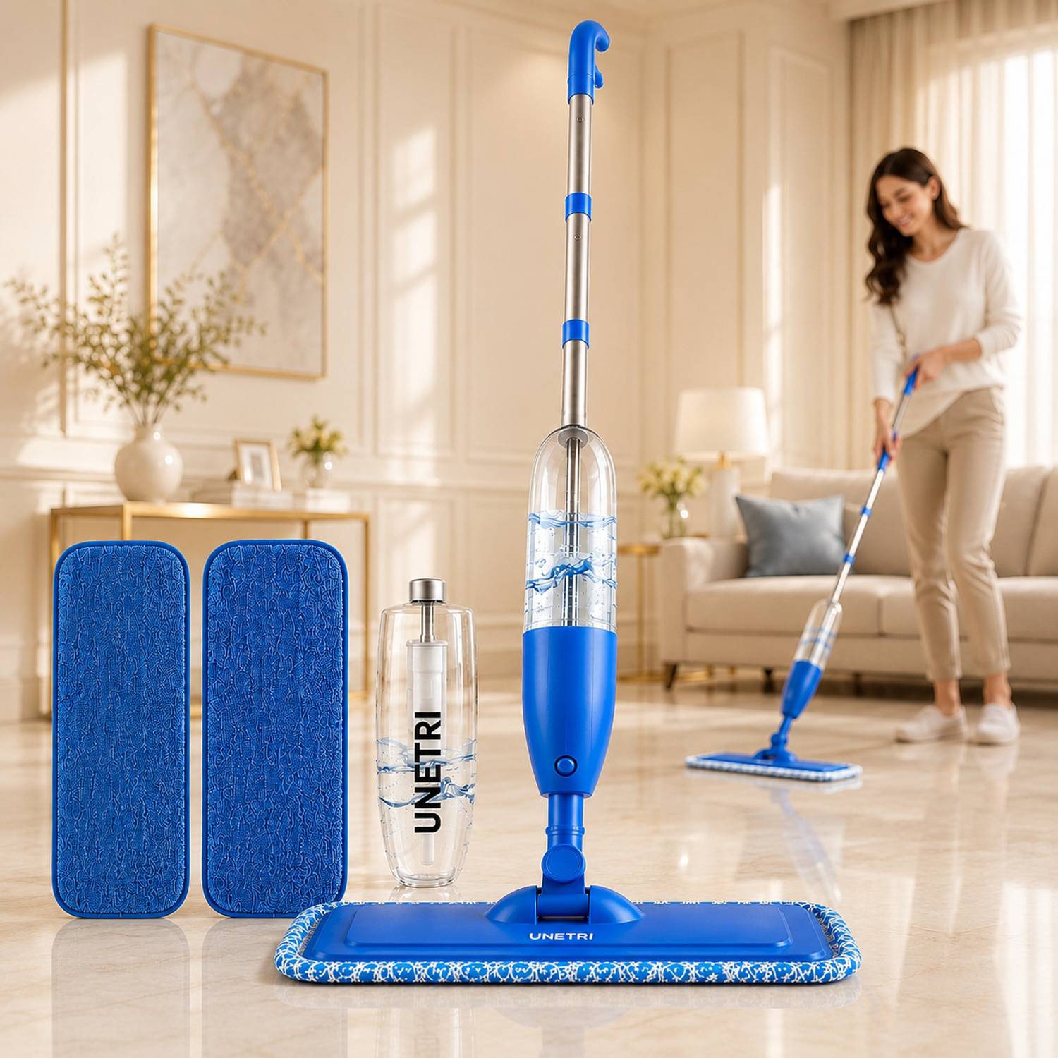 UNETRI-PRO Spray Mop 360 Rotating Head - Image 1