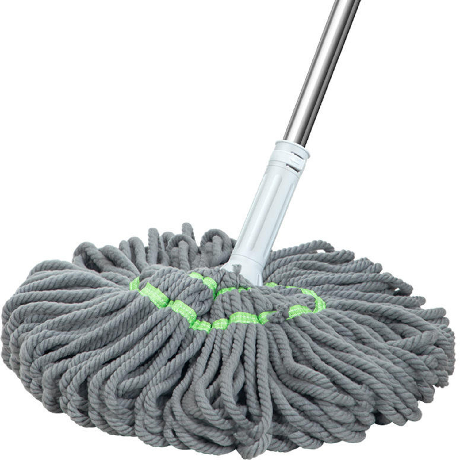 Image of ZENVO Microfiber Twist Mop for Floor Cleaning Mop Head and Rod