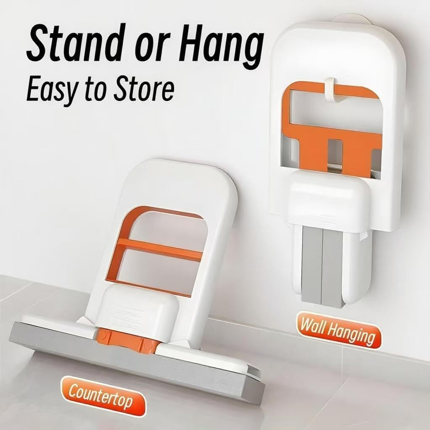 Image of JYONIL Mini Handheld Wet and Dry Desktop Mop Wet & Dry Mop