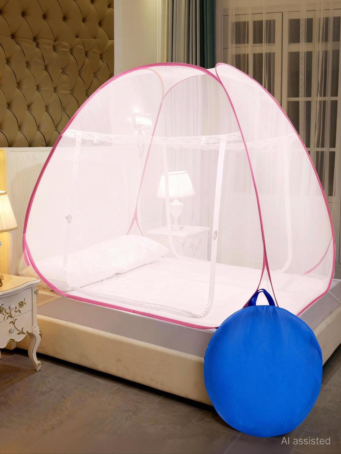 Image of Moca by Monte Carlo NETMOSQUIT Polyester Washable Adults Mosquito Net