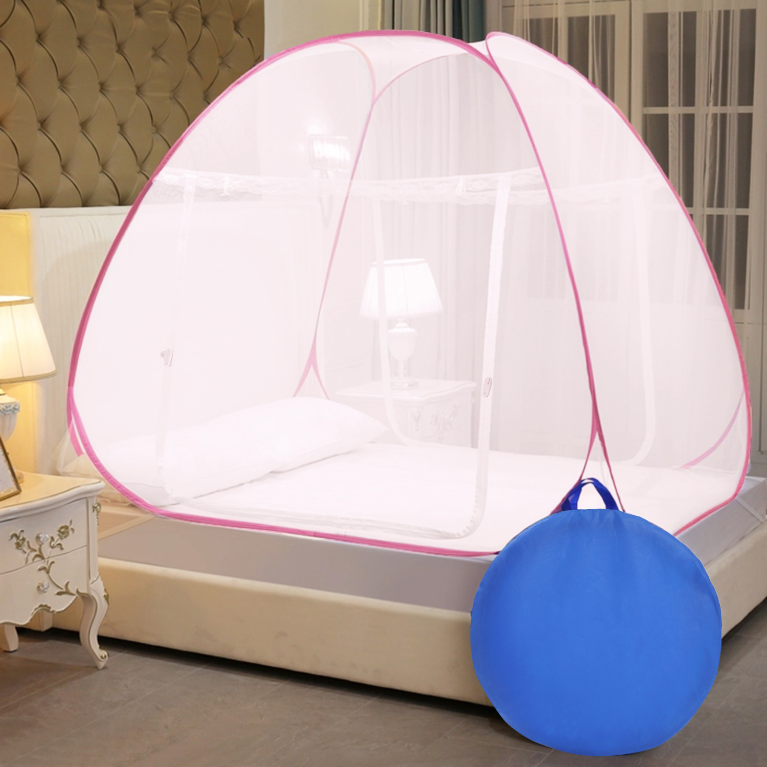 Image of Moca by Monte Carlo NETMOSQUIT Polyester Washable Adults Mosquito Net