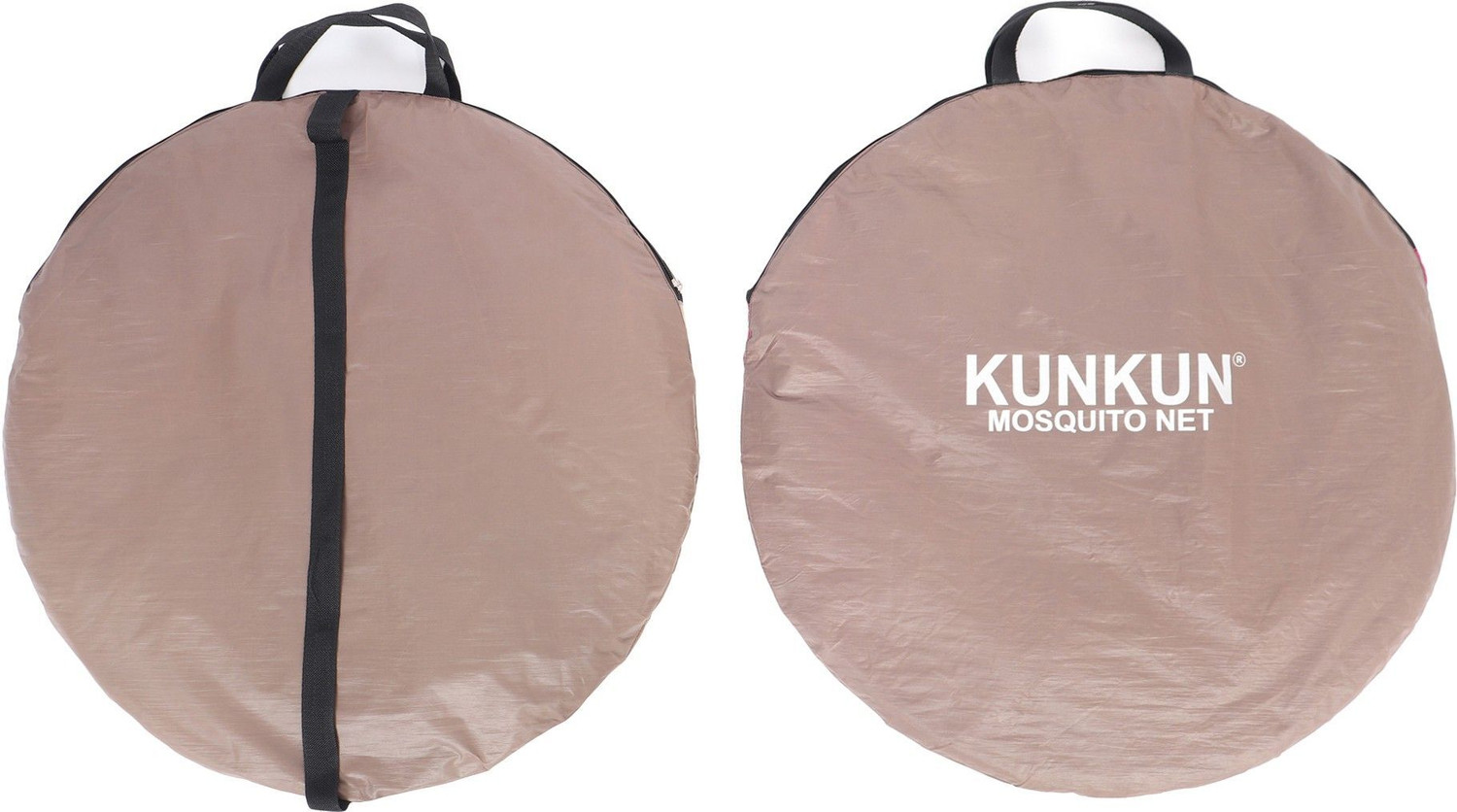 Image of KUNKUN Foldable Polyester Premium Quality Of Double Bed Size ( Queen Size ) Polyester Washable Adults Mosquito Net