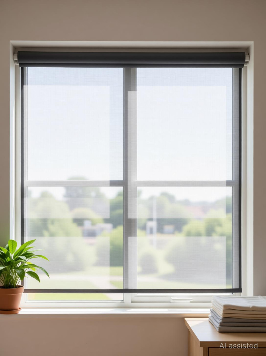 Image of shriji creation 5FT x 9Ft PVC coated 120GSM FibreGlass mosquito mesh for windows, NO TAPE INCLUDED, GREY Fibre Washable Adults Mosquito Net (Grey, Frame Hung)