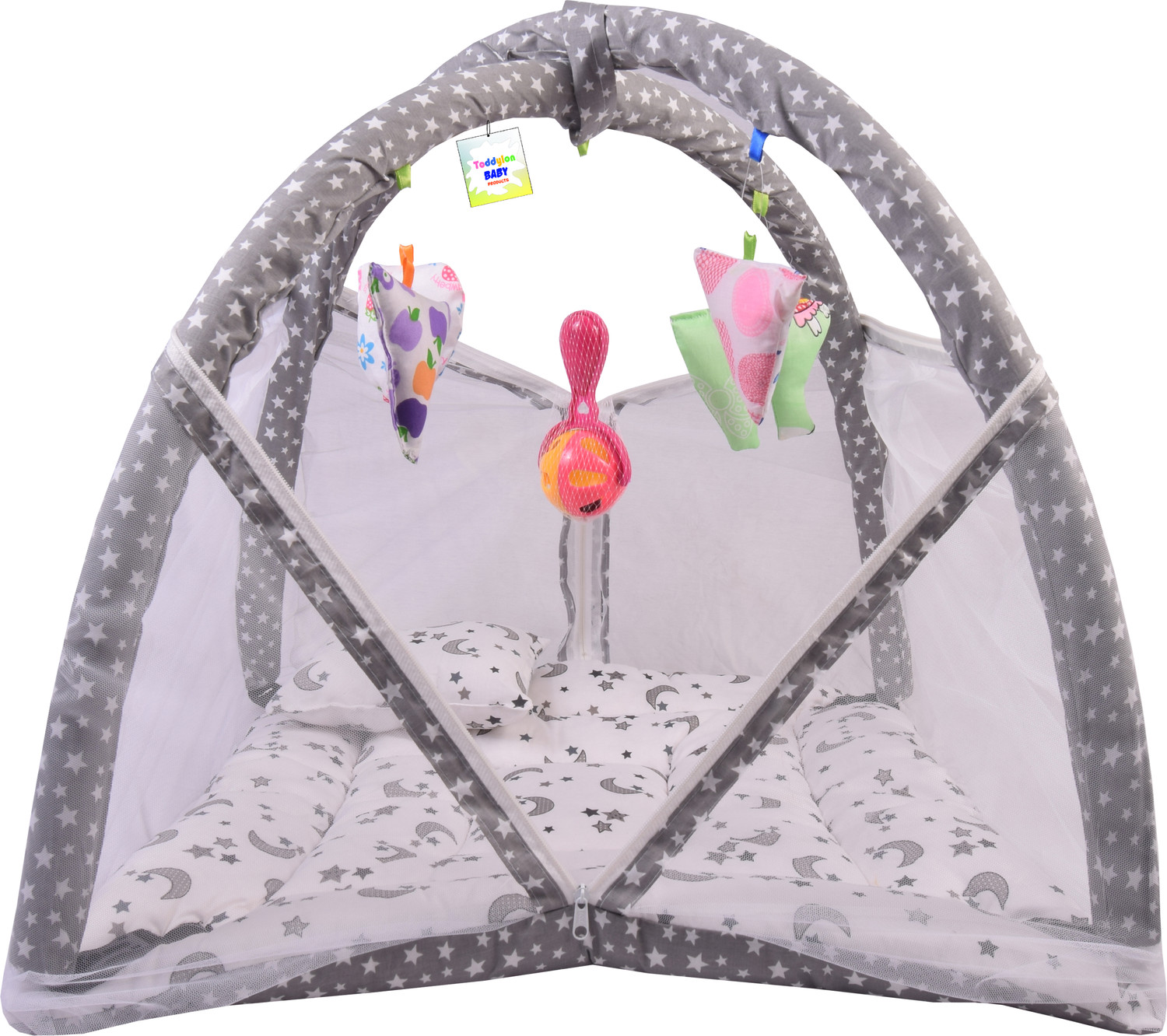 Image of Toddylon New Born Baby Boys & Baby Girs Luxury Baby Bed Cotton Washable Kids Mosquito Net