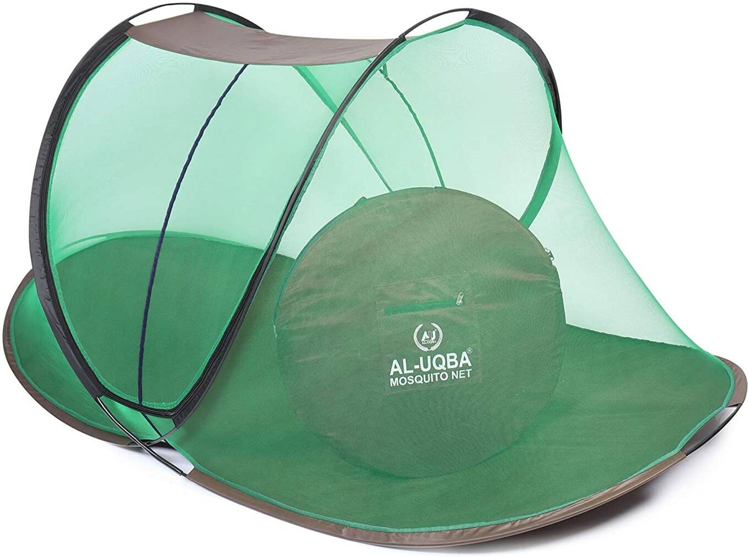 AL-UQBA Washable Foldable Premium Heavy Quality ( Navy Blue ) Polyester Washable Adults Mosquito Net
