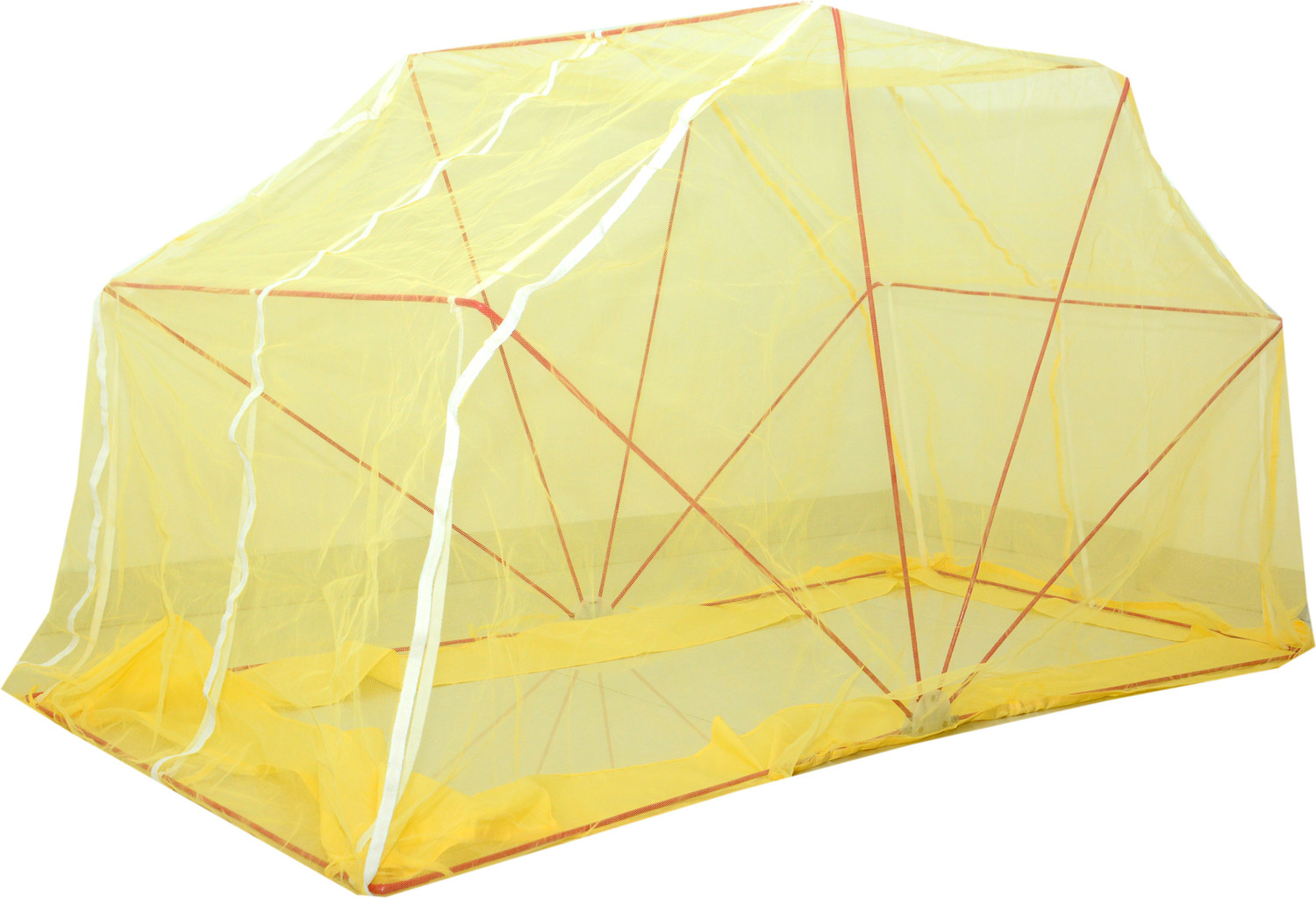 Image of Elegant Mosquito Net Single Bed Mosquito Polynet Nylon Adults Mosquito Net