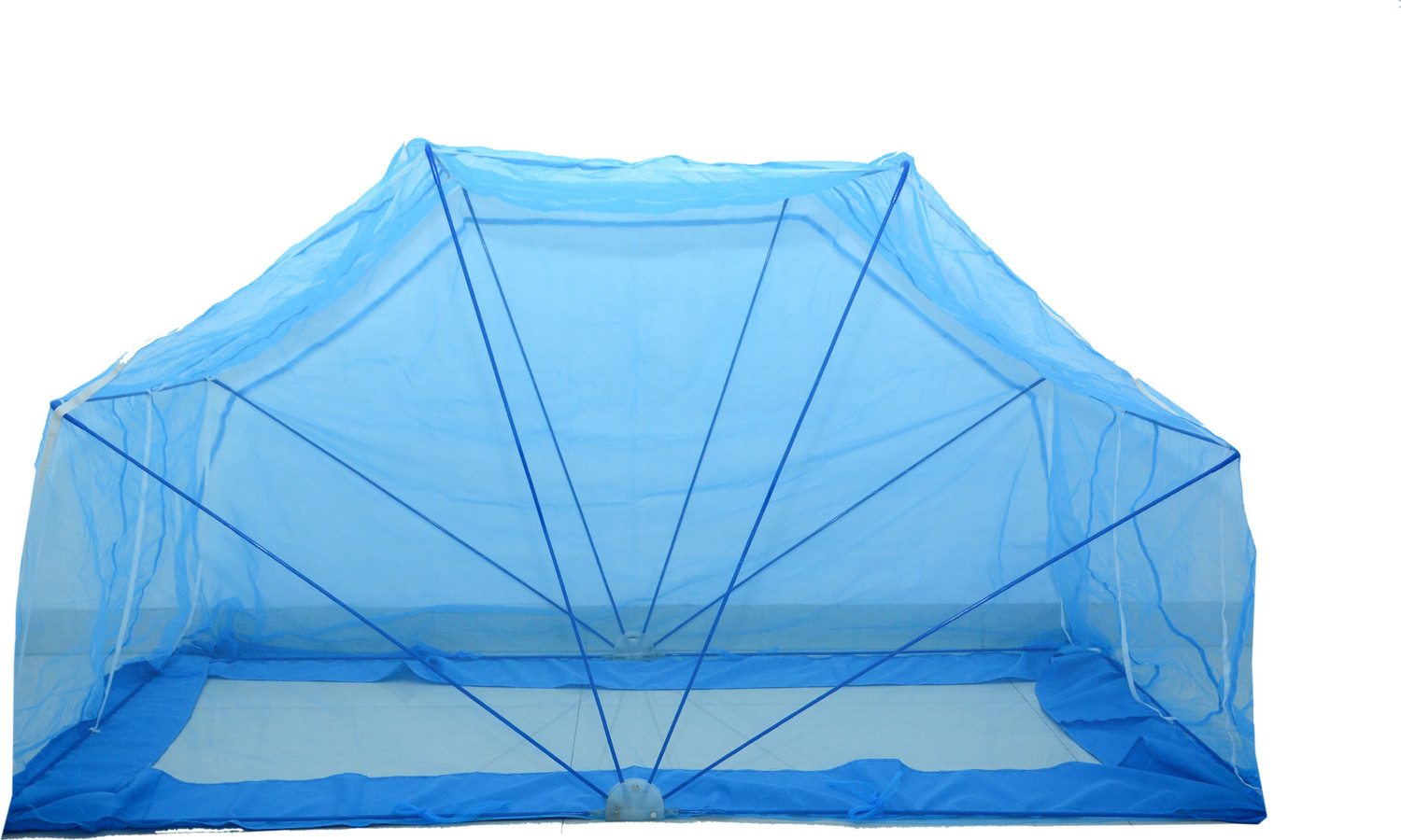 Image of Elegant Mosquito Net 4x6 Feet Single Bed Polyester Washable Adults Mosquito Net