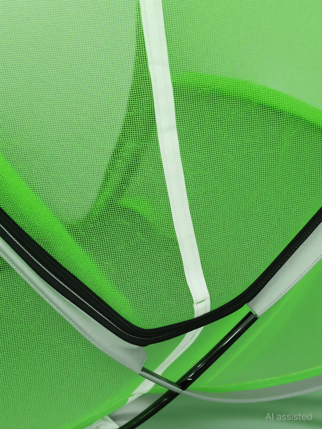 Image of desire choice SINGLE BED PREMIUM QUALITY MOSQUITO NET (GREEN) Polyester Washable Adults Mosquito Net