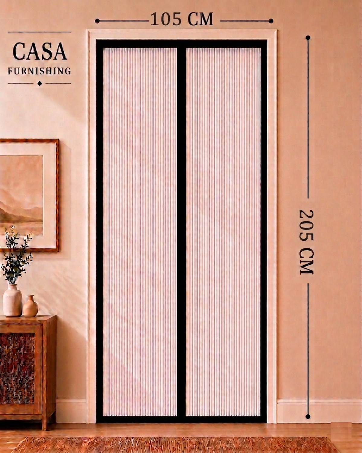 Image of CASA FURNISHING MDNT-PRT-D04 Polyester Washable Adults Mosquito Net