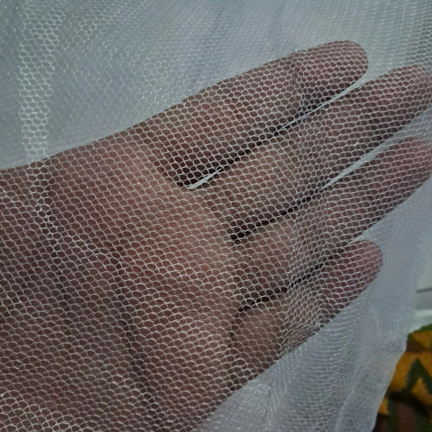 Image of CoverCraze single White mosquito protection net {4x6 ft} Cotton Washable Adults Mosquito Net
