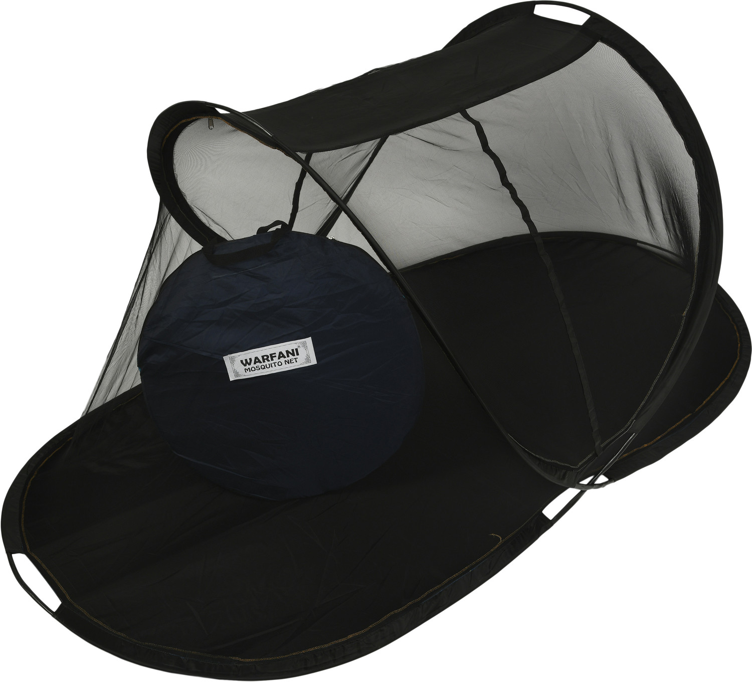 Image of WARFANI BIG ZIPPER HEAVY QUALITY OF IT'S COTTON CLOTHES WITH POLYESTER MAHARANI NET Polyester Washable Adults Mosquito Net