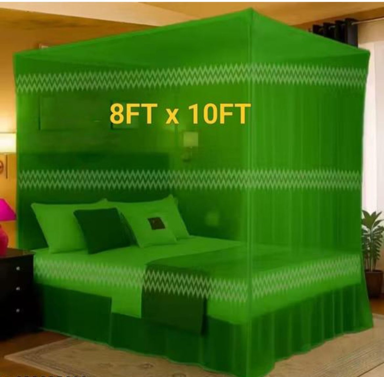 Image of Robi 907 SOBUJ Cotton Washable Adults Mosquito Net
