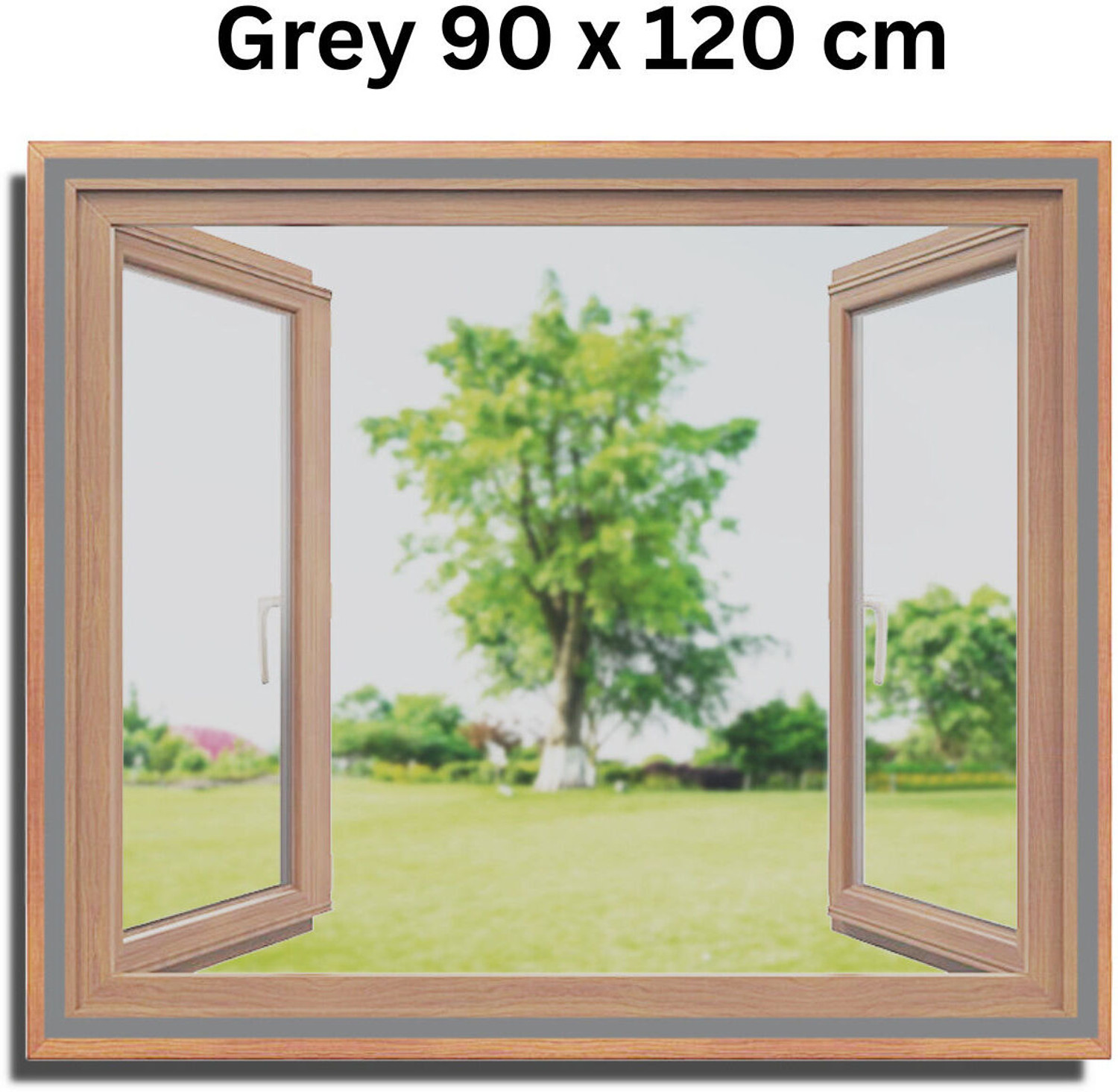 Image of TurtleGrip Pre-Stiched Window Polyester Washable Adults Mosquito Net