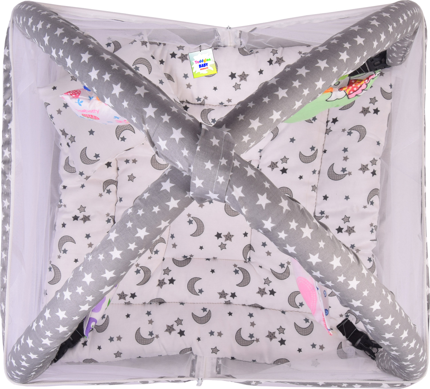 Image of Toddylon New Born Baby Boys & Baby Girs Luxury Baby Bed Cotton Washable Kids Mosquito Net