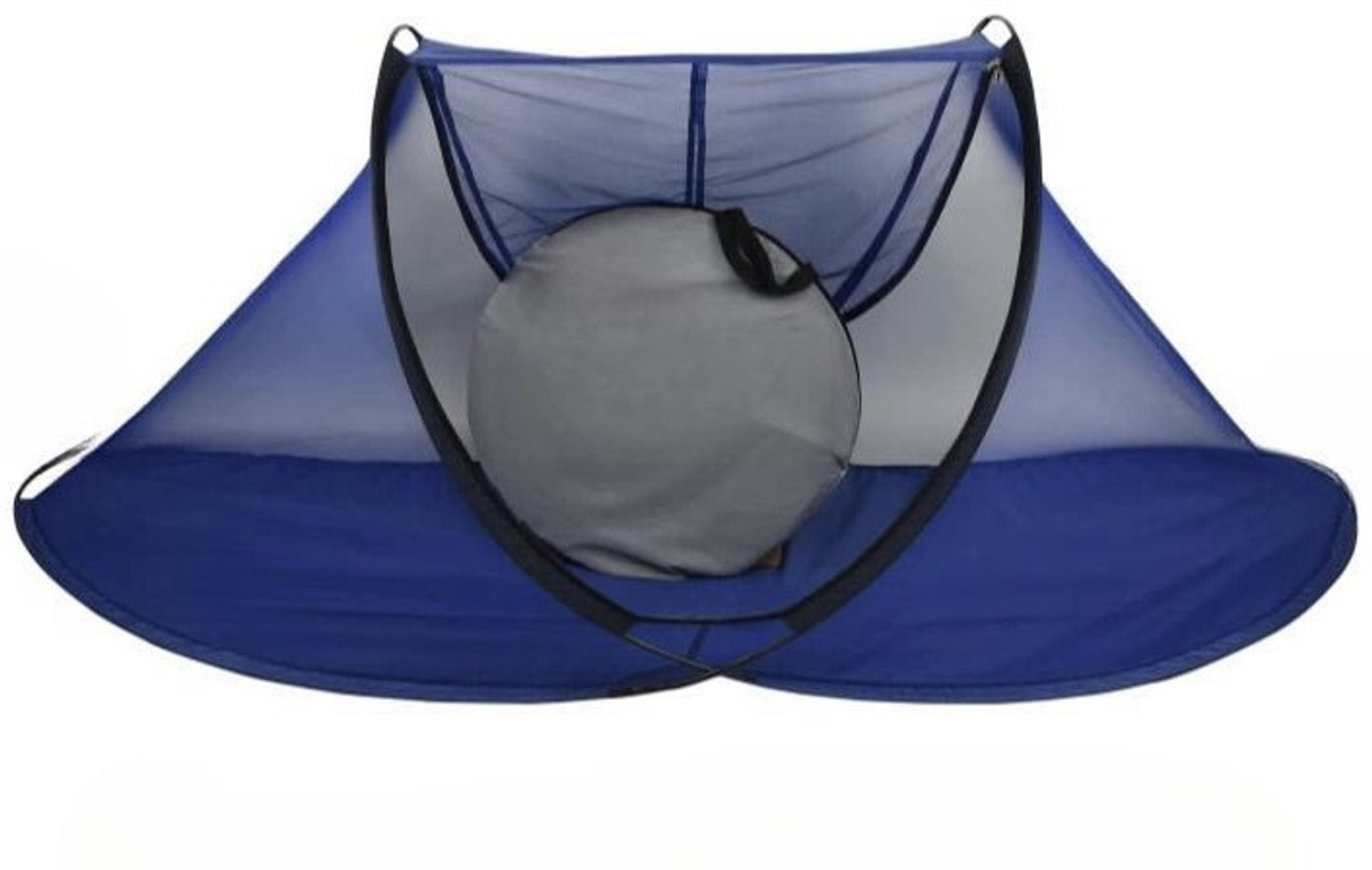 Image of Gehloth Enterprises blue colour single bed Polyester Washable Adults Mosquito Net
