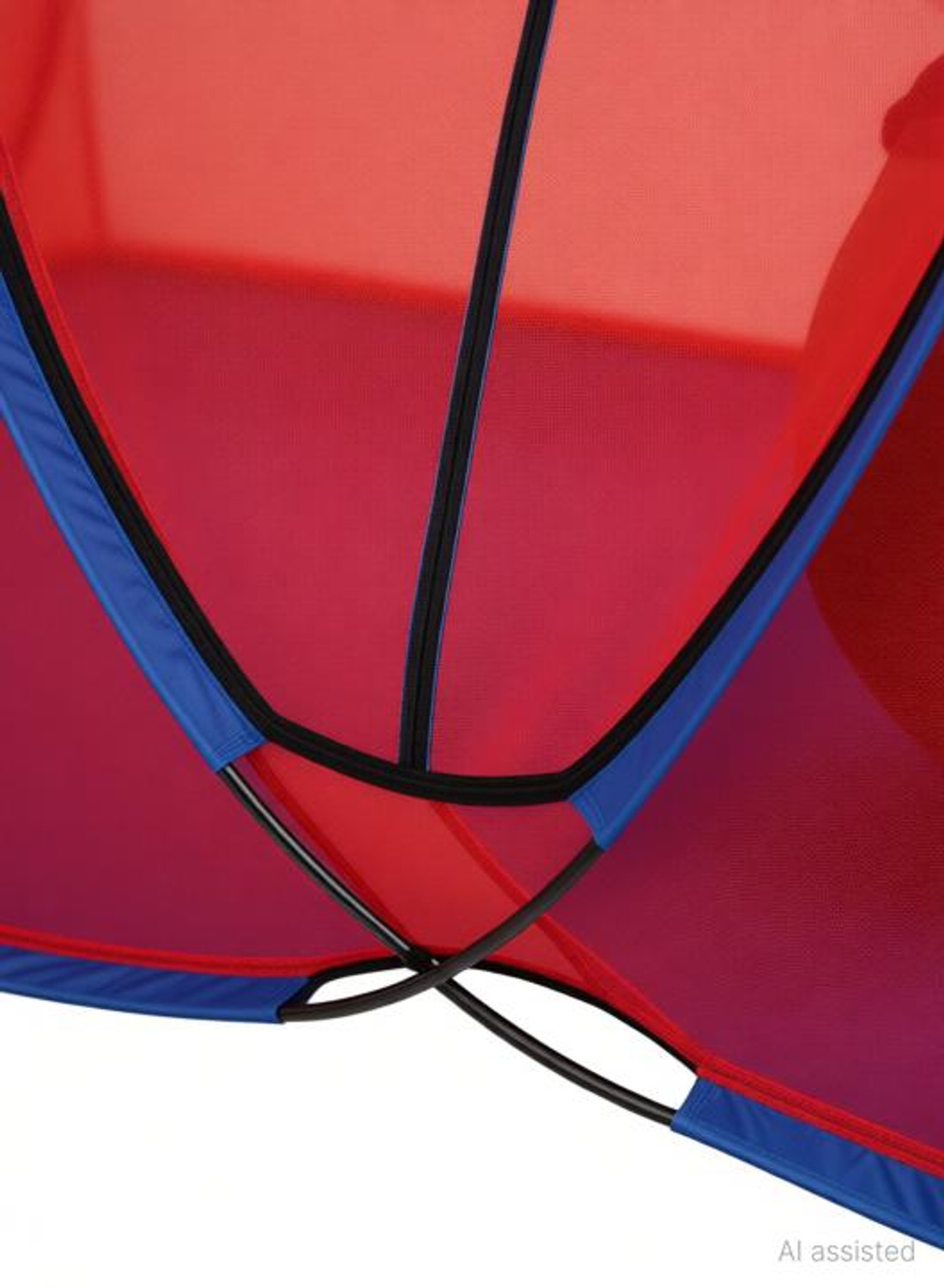 Image of Lemork High Quality, Self standing with one Side Slidder Gate machhardani Single Bed Polyester Washable Adults Mosquito Net