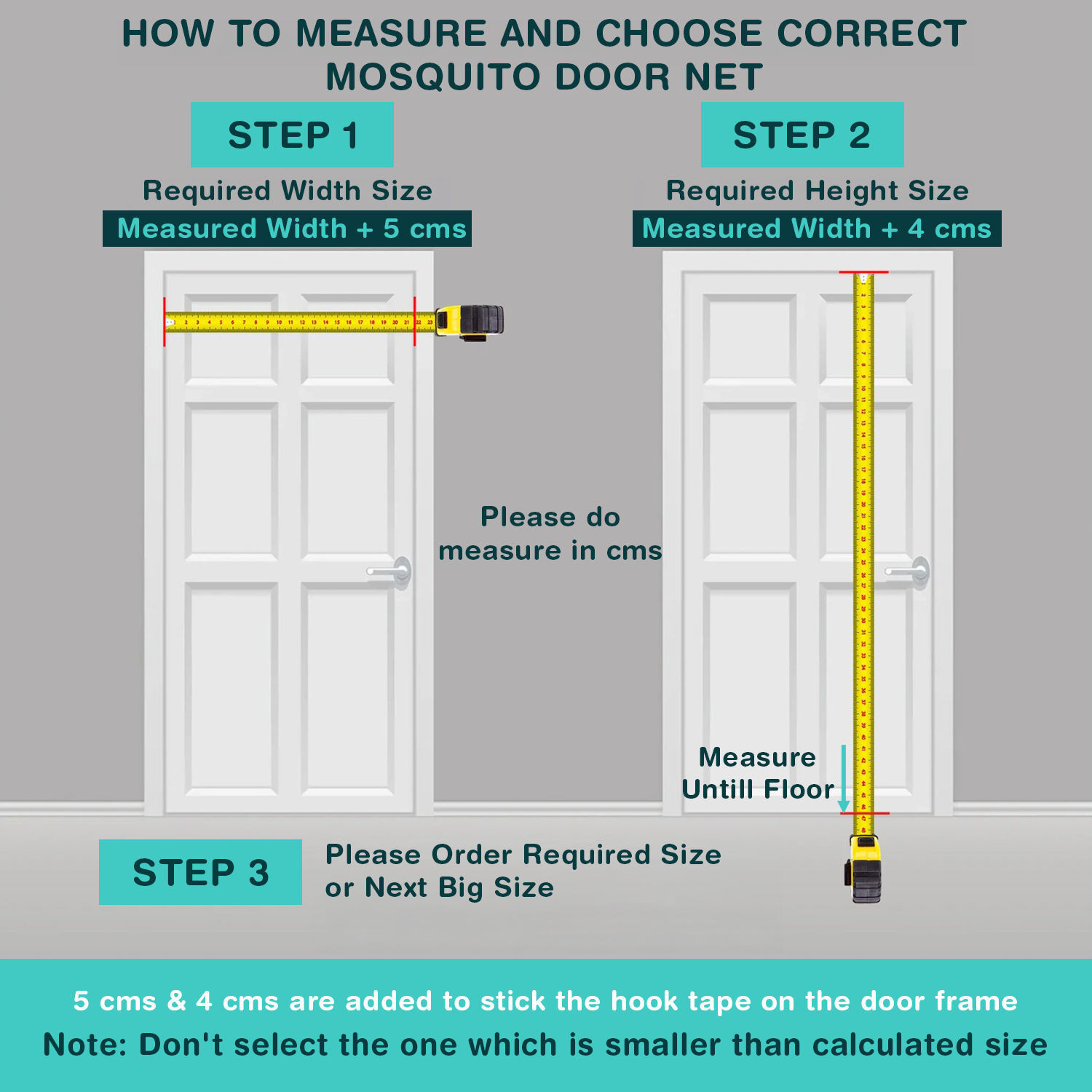Image of SafeMyles Self-Closing Magnetic Astro Design Door Mosquito Net | Net Size 195*90 | Polyester Washable Adults Mosquito Net