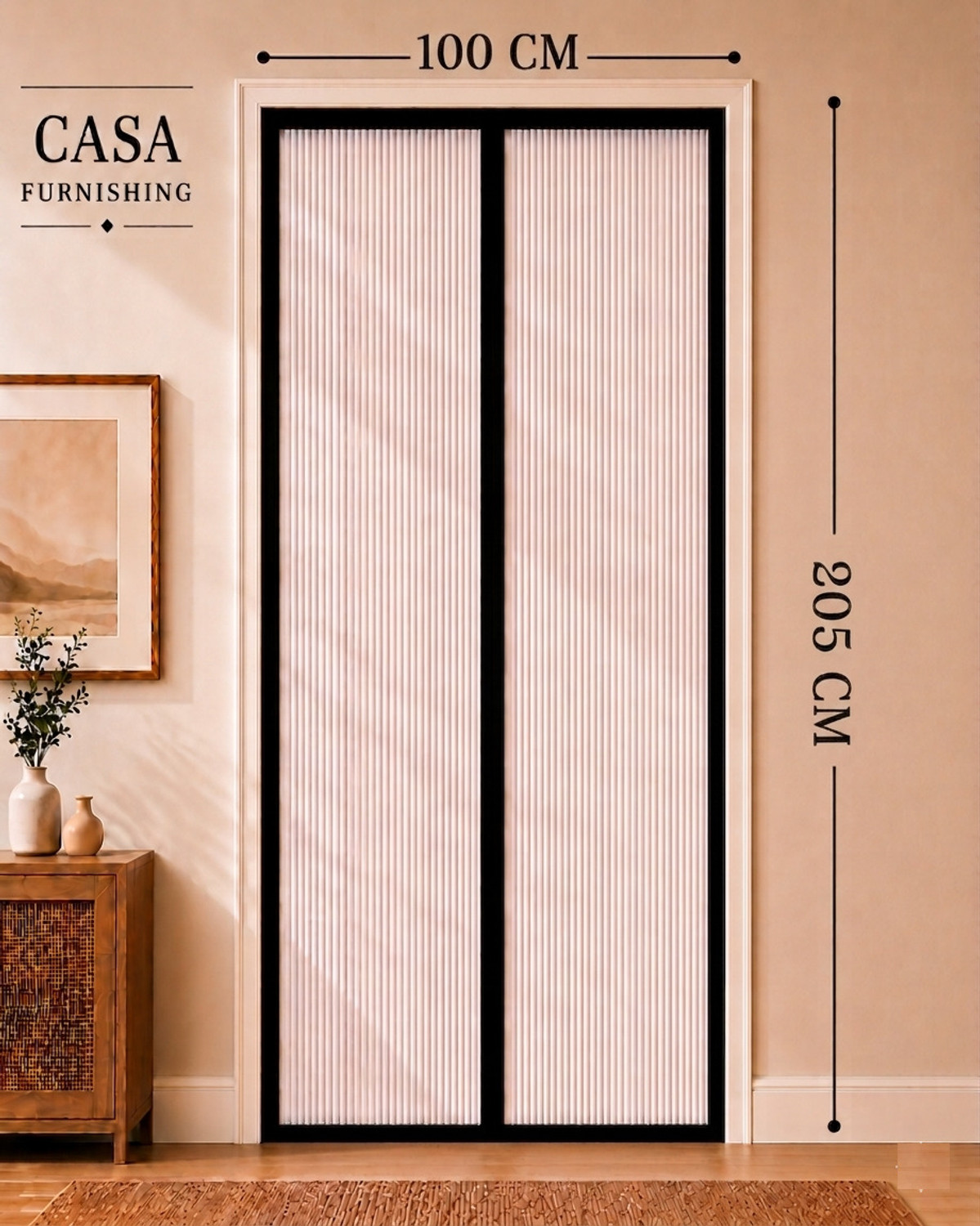 Image of CASA FURNISHING MDNT-PRT-D04 Polyester Washable Adults Mosquito Net