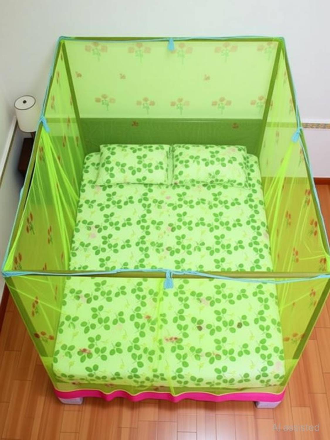 asiffenterprise cotton240 HDPE - High Density Poly Ethylene Washable Adults Mosquito Net