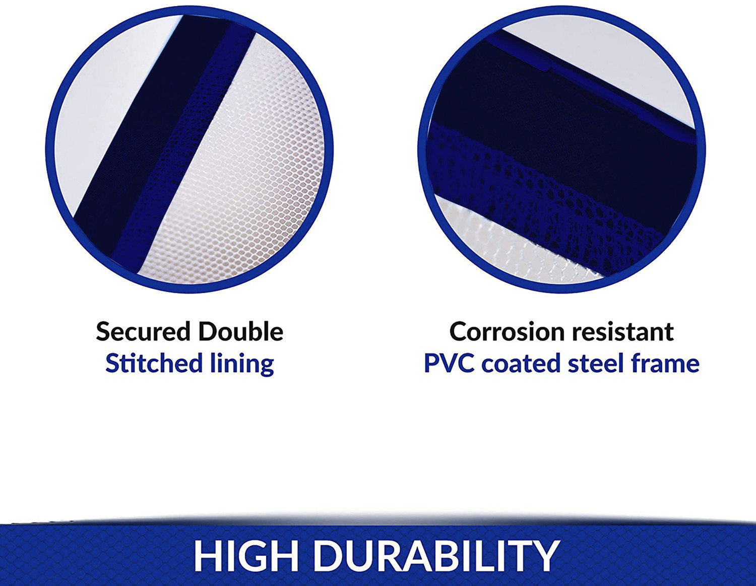 Image of Dvjrdnrs Fashion Adhira King Size Mosquito Net for Double Bed | Spacious Polyester Washable Adults Mosquito Net