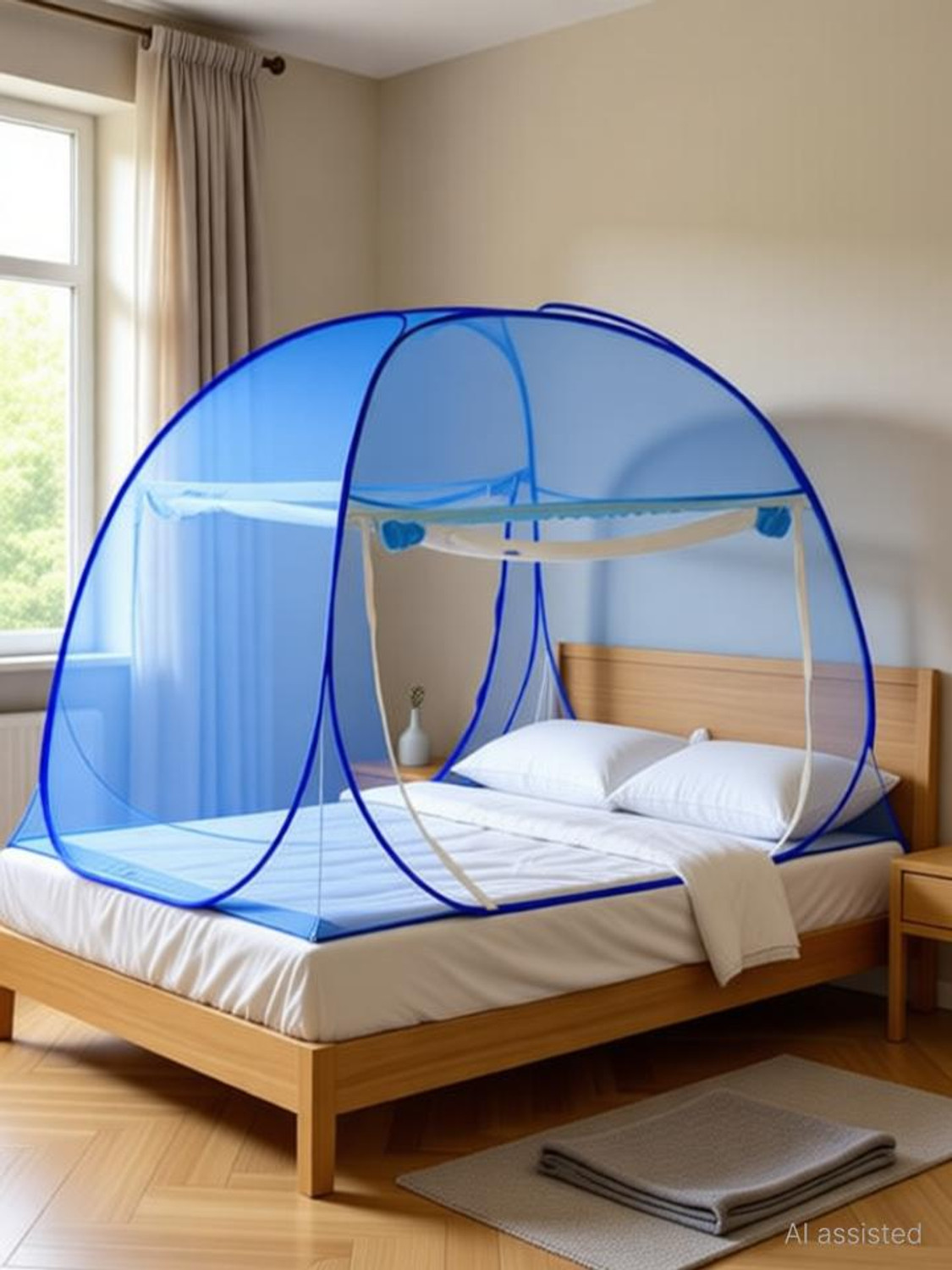 Image of Mosq Creation 4533333 Polyester Washable Adults Mosquito Net