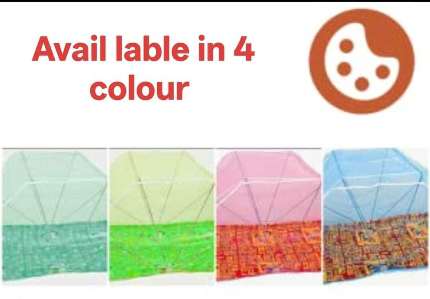 Image of Elegant Mosquito Net Single Bed Mosquito Polynet Nylon Adults Mosquito Net