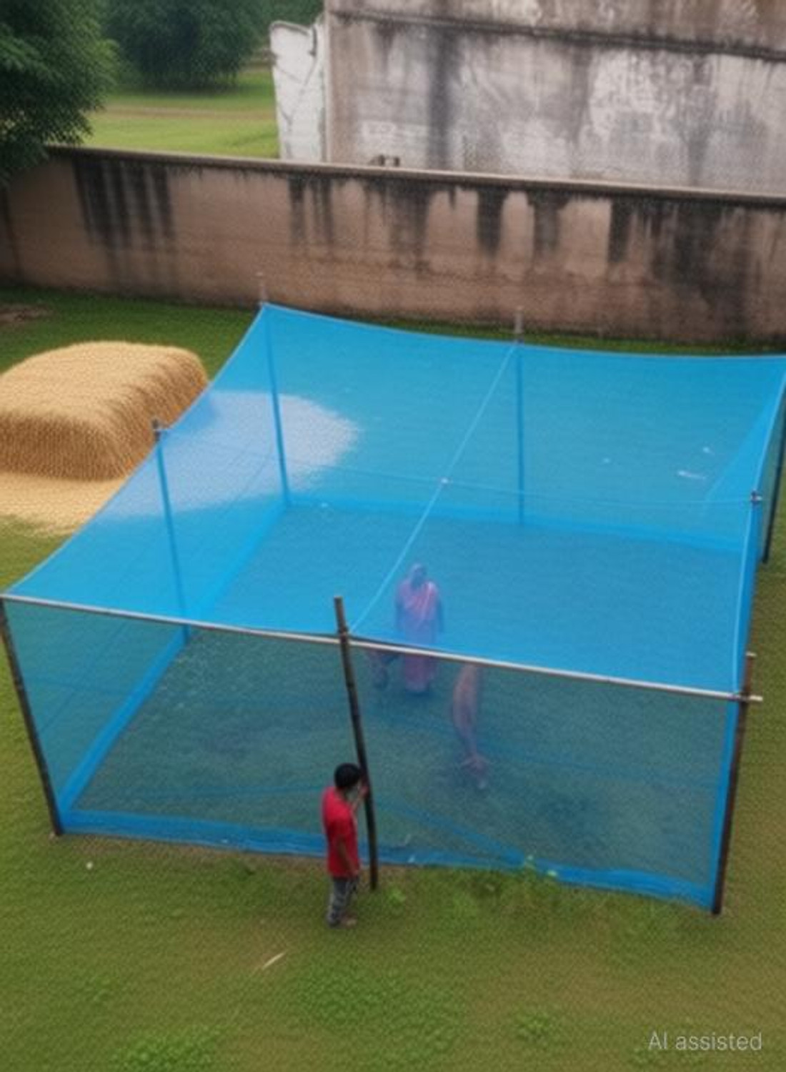 Image of chirag Mosquito net for pet Animals Tent /Machardani Cow /Buffalo (20x10x10) HDPE - High Density Poly Ethylene Washable Adults Mosquito Net